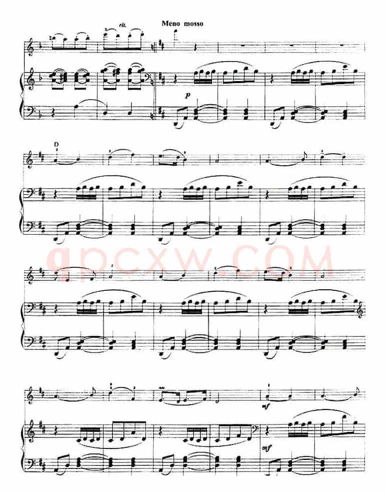 第一回旋曲(Rondo No.1、小提琴+钢琴伴奏)