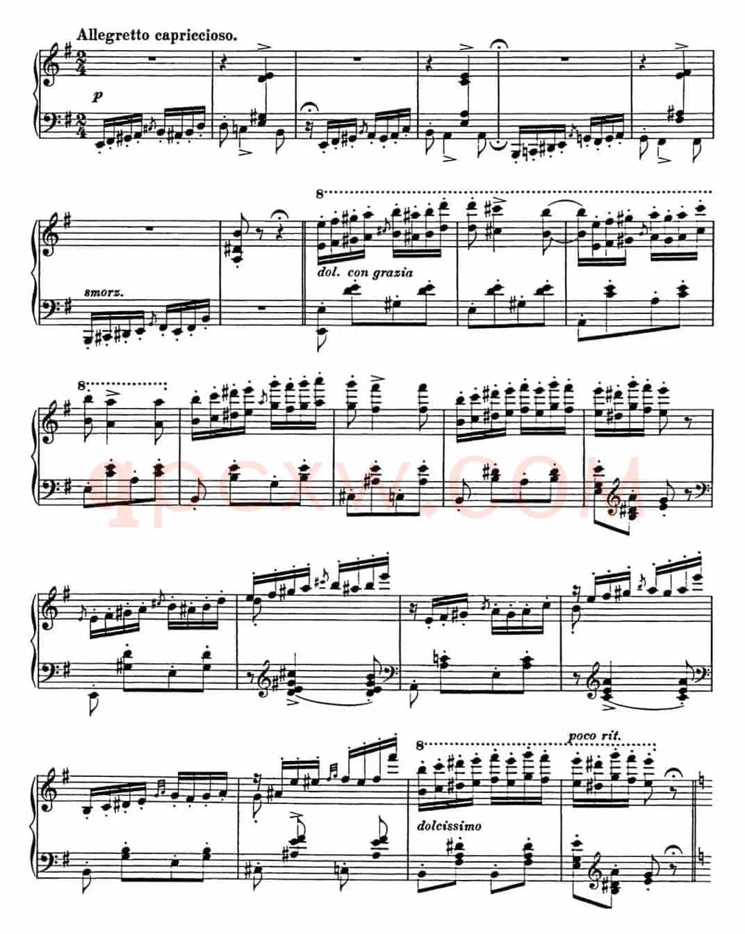 李斯特 匈牙利狂想曲 Hungarian Rhapsodies S.244 No.10