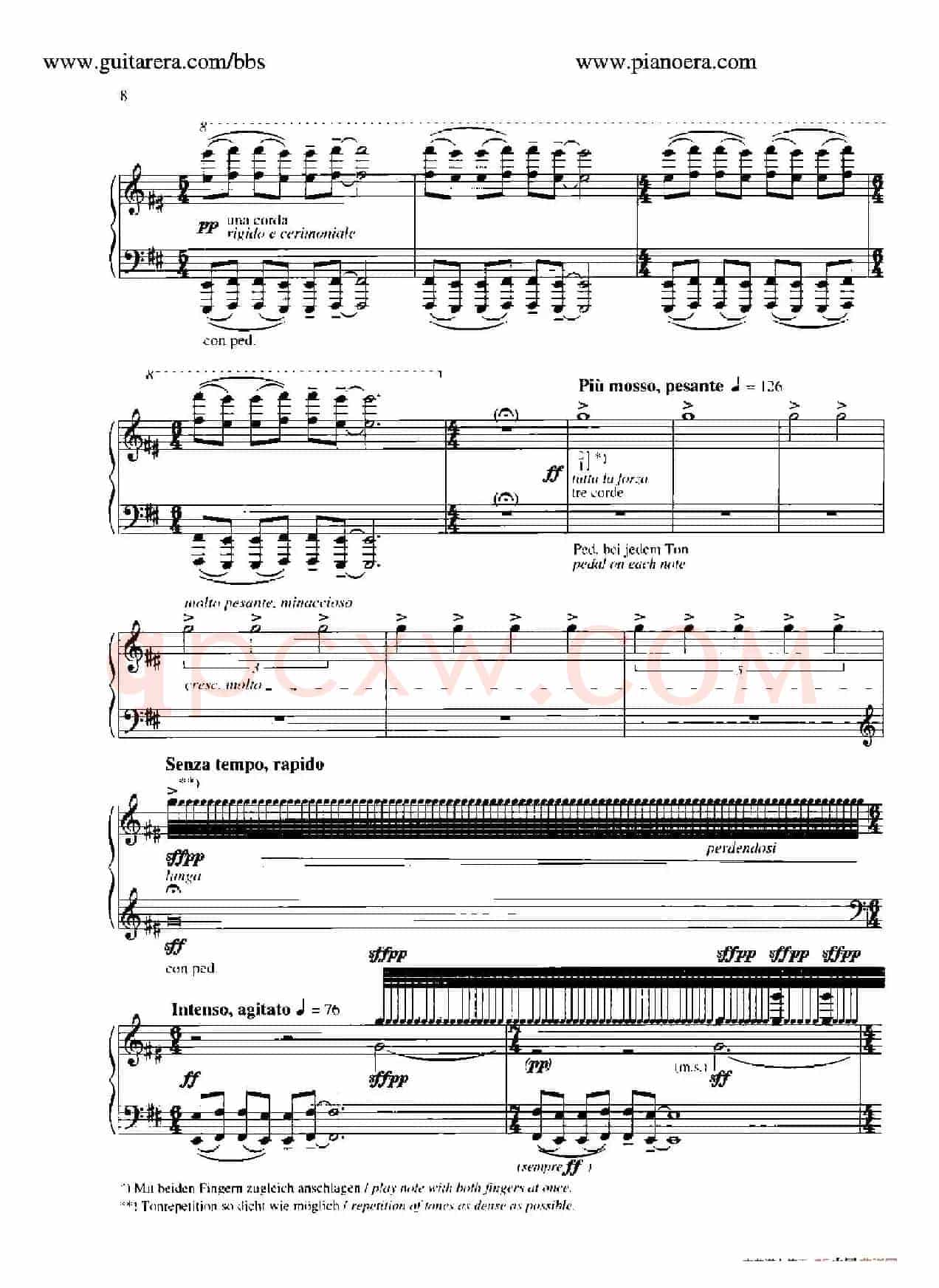 Musica Ricercata(音乐习作·2)