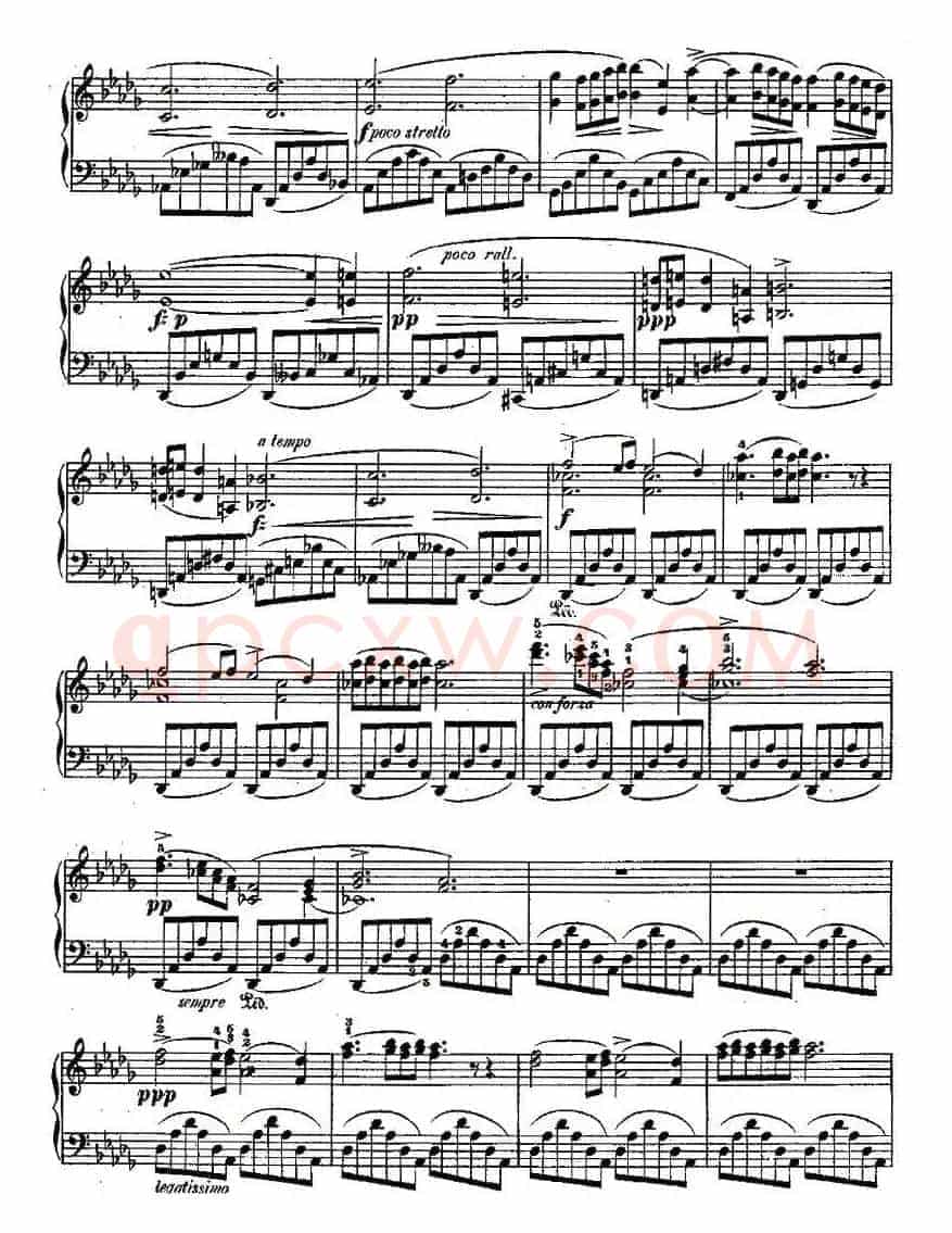 降b小调夜曲Op.9-1（Trois Nocturnes）