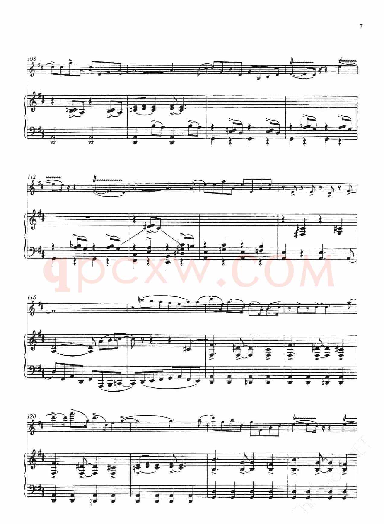 一个美国人在巴黎（An American in Paris）（小提琴+钢琴伴奏）