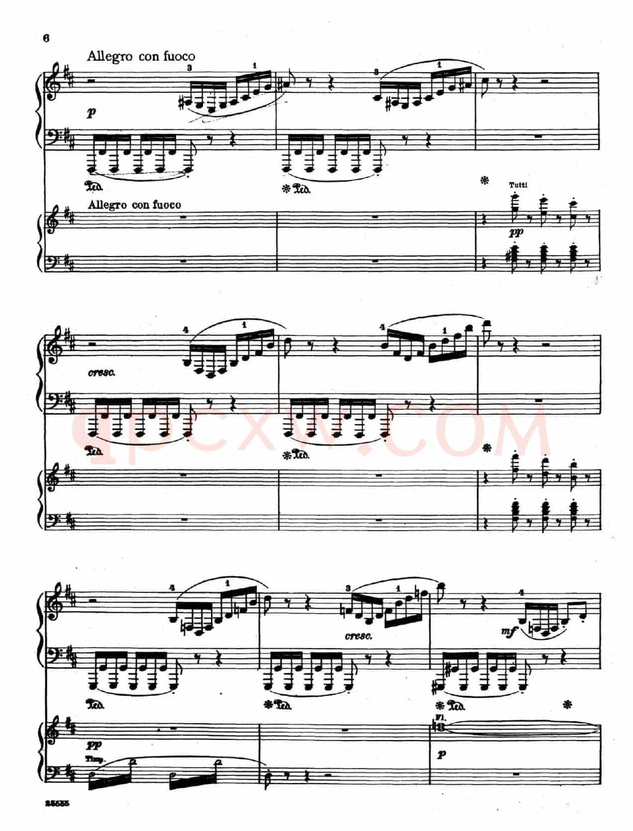 Capriccio Brillante in B Major Op.22(B大调华丽随想曲·双钢琴)