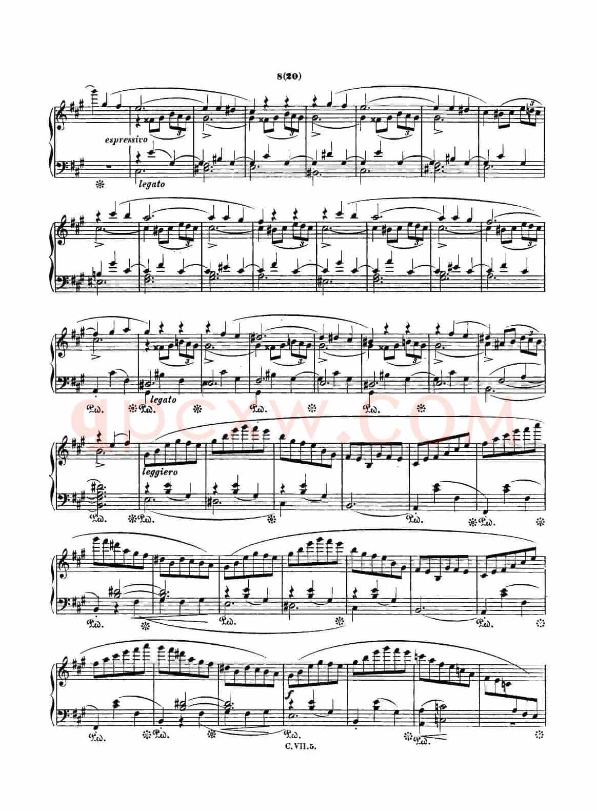 肖邦 钢琴谐谑曲 Chopin Scherzo(No.2 降b小调,Op.31)