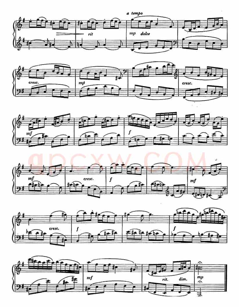 小奏鸣曲（丁善德作品三十二号）