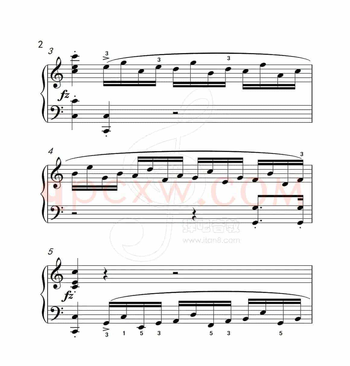 练习曲 10（克拉莫钢琴练习曲60首）