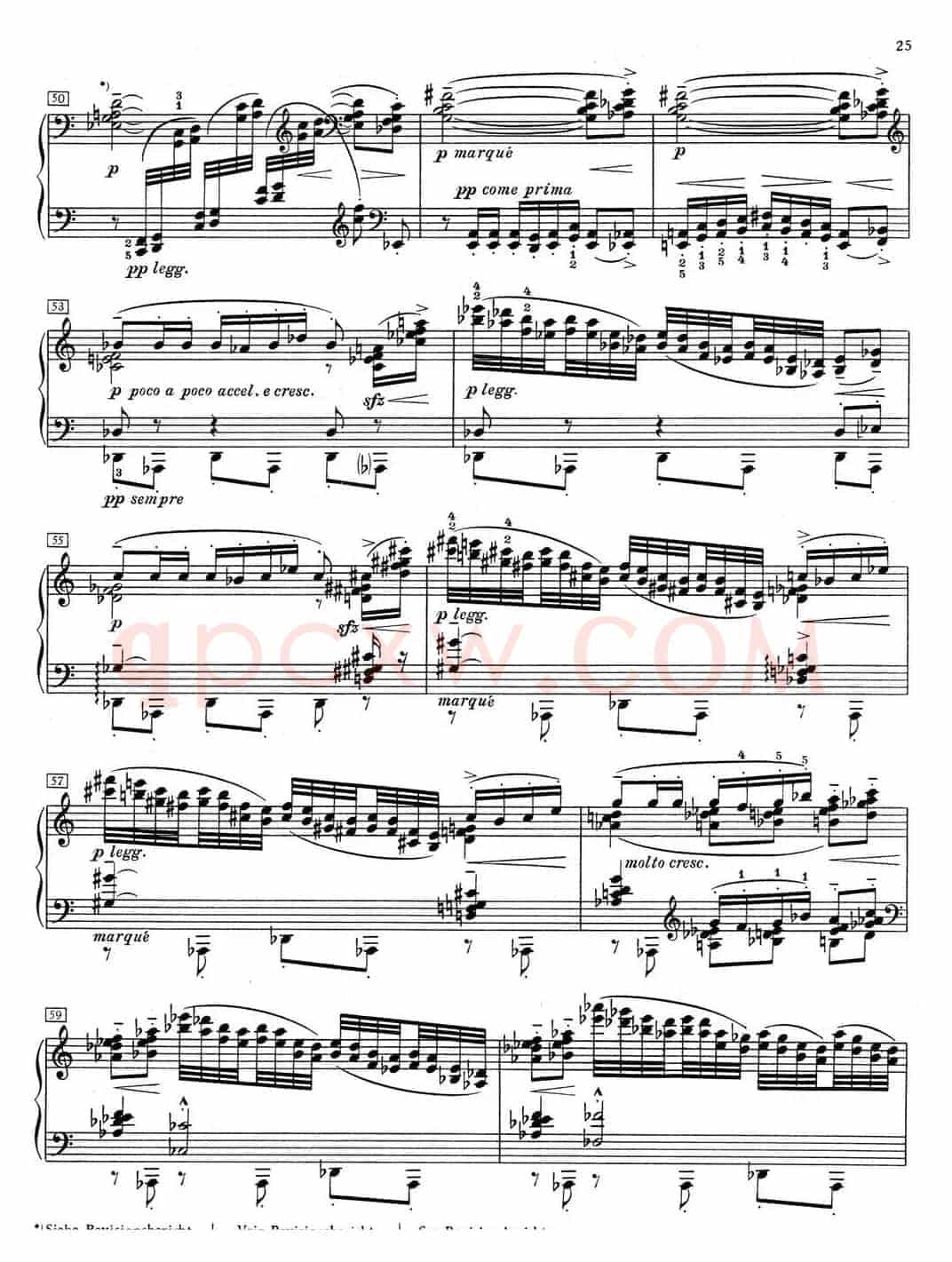 德彪西12首钢琴练习曲(3 四度练习v1.0 quartes)