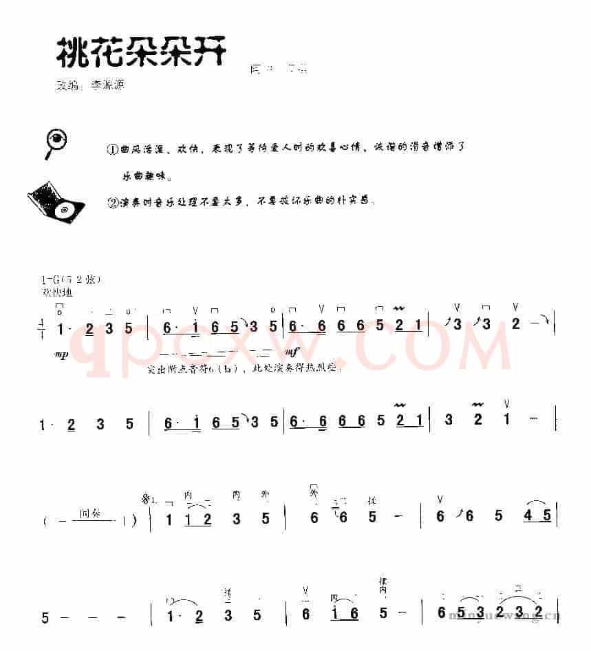 桃花朵朵开