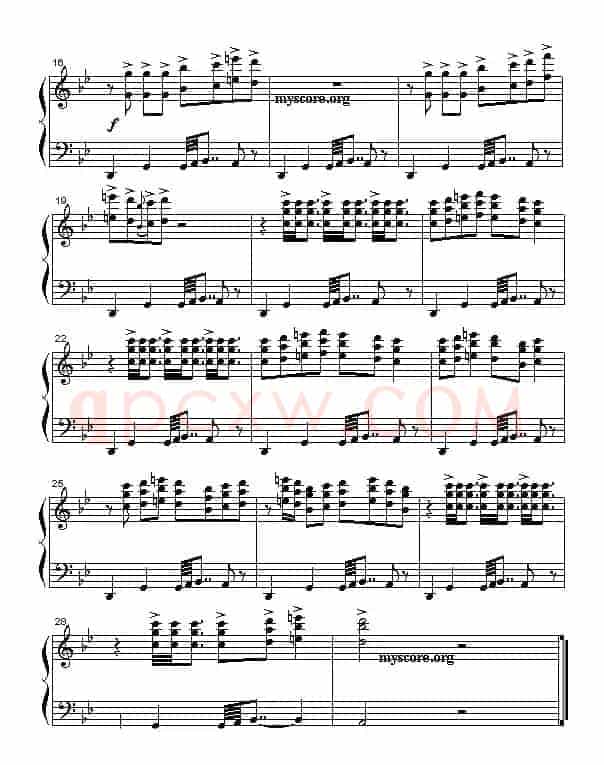 《神雕侠侣交响乐》改编钢琴曲：杨过练剑