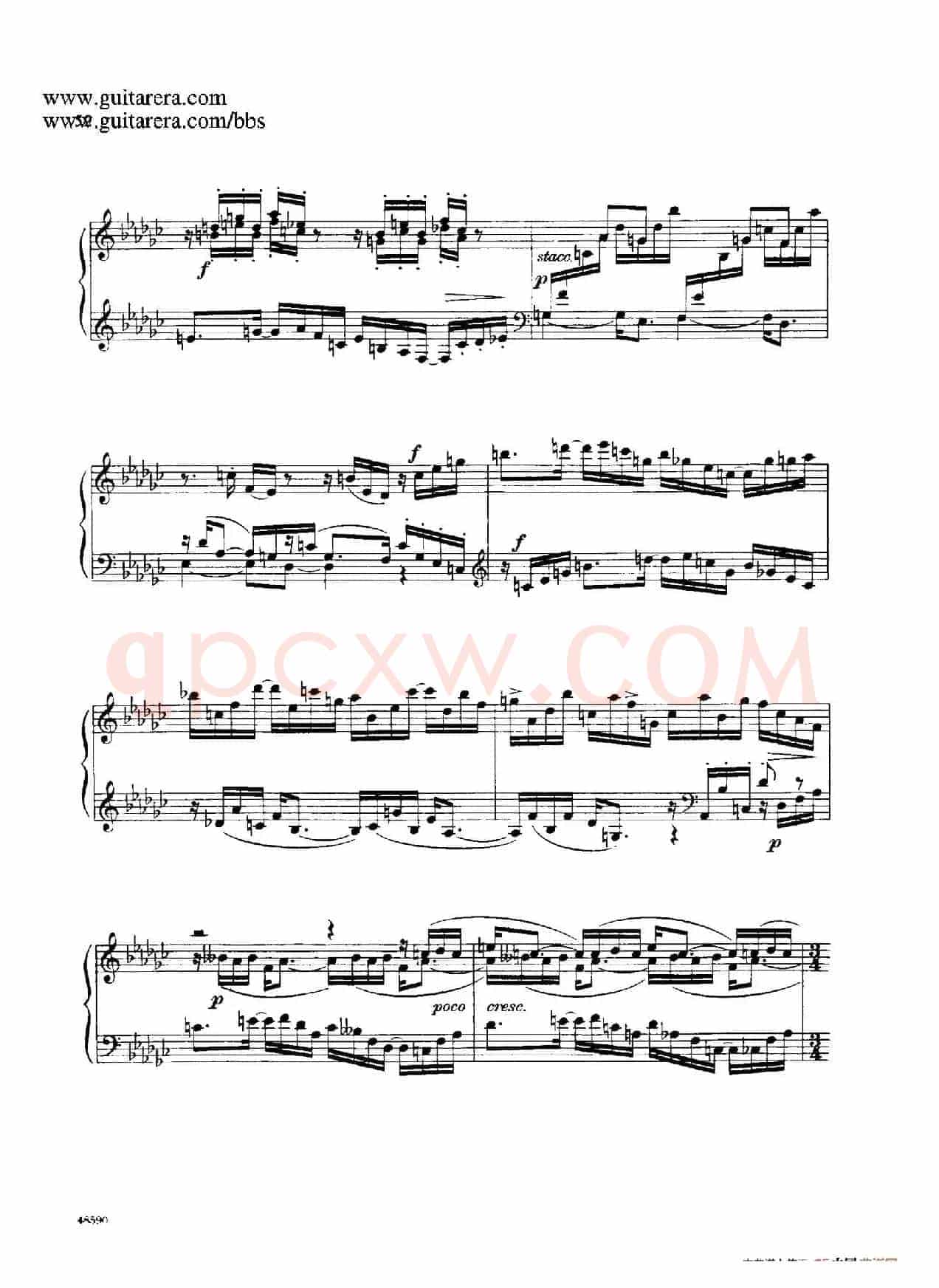 Piano Sonata Op.26(钢琴奏鸣曲·第四乐章)