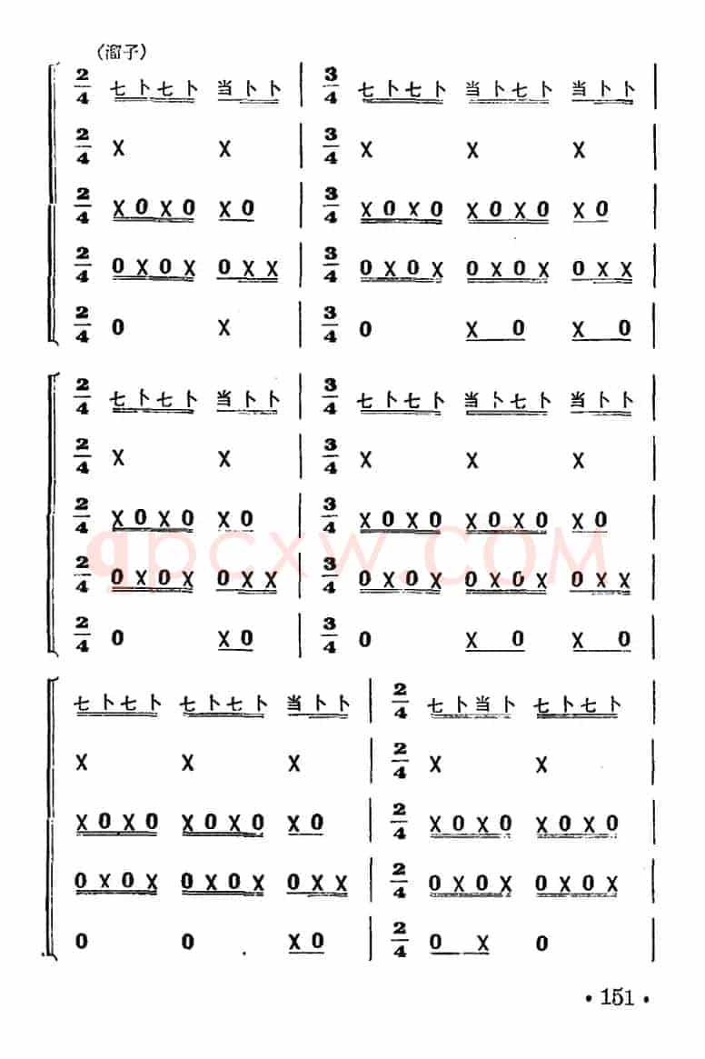 锦鸡拖尾（打击乐合奏）