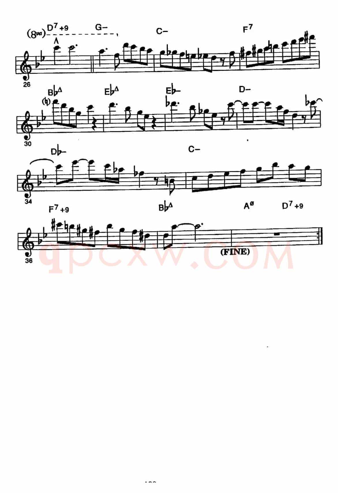 爵士乐超吹练习曲（二）