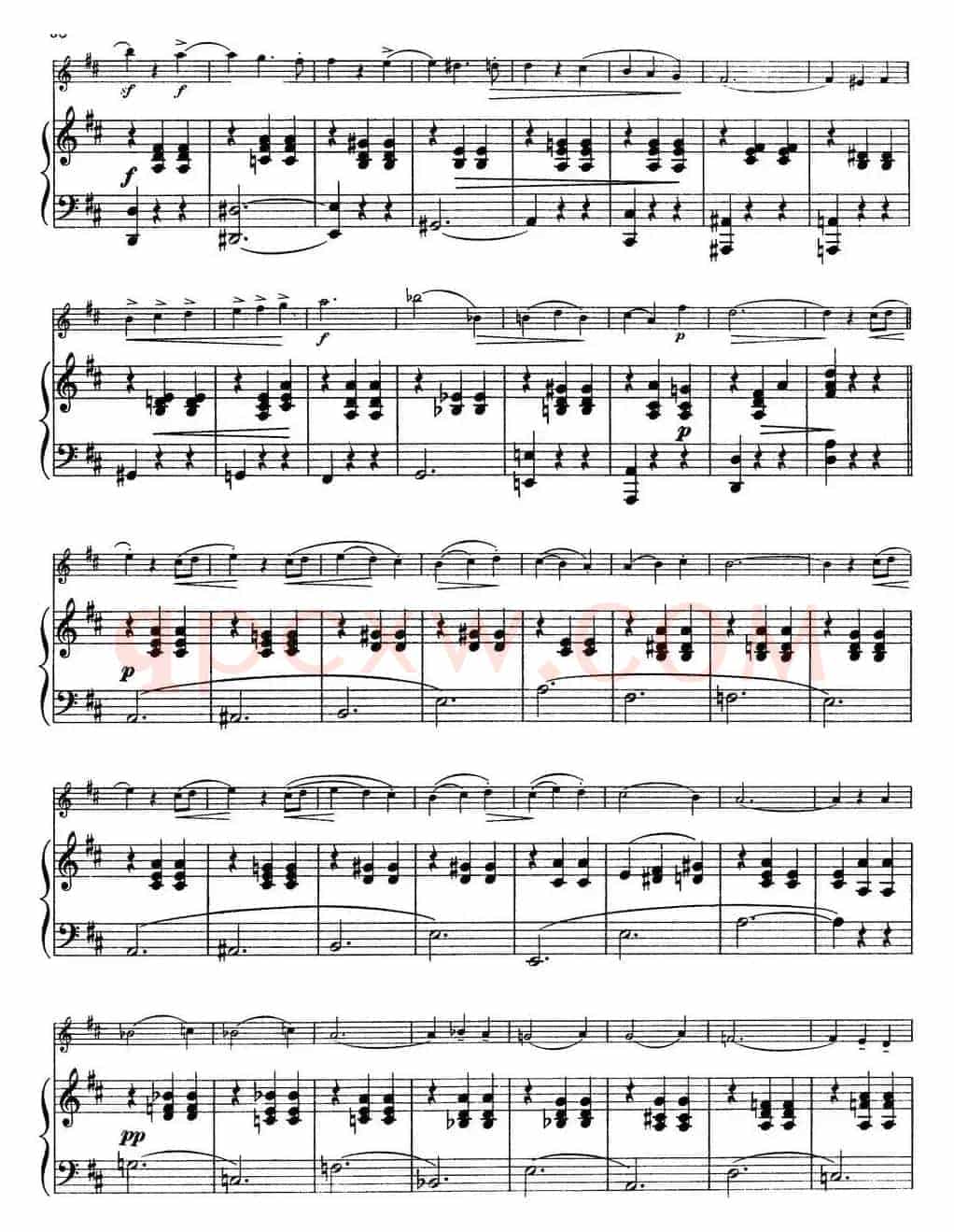 25首小提琴曲合集：Walzer.（Waltz.）（HANS SITT. Op.26No.6）（小提琴+钢琴伴奏）