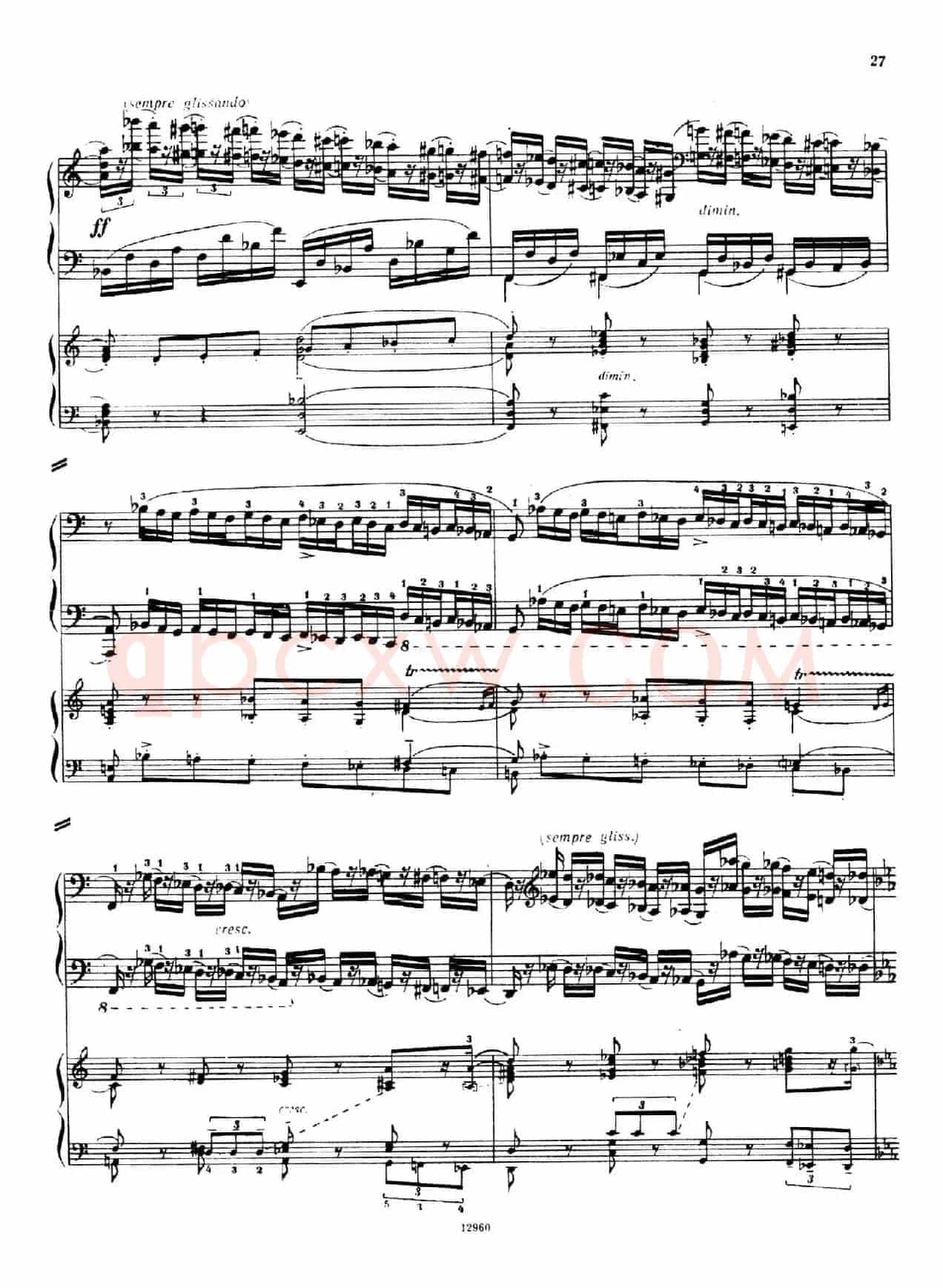 Piano Concerto No.2 in c Minor Op.50(c小调第二钢琴协奏曲·Ⅰ·双钢琴)