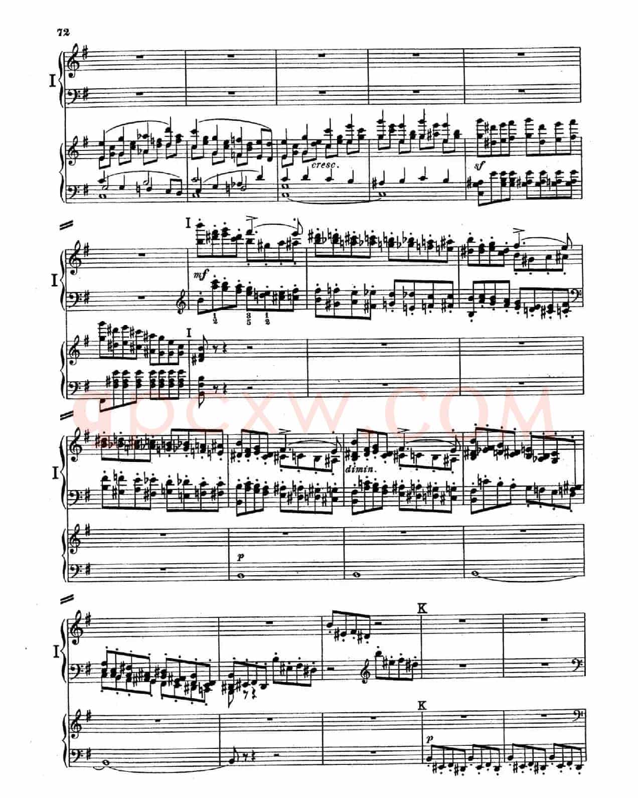 Piano Concerto in E Major Op.59(E大调钢琴协奏曲·双钢琴·第四乐章)