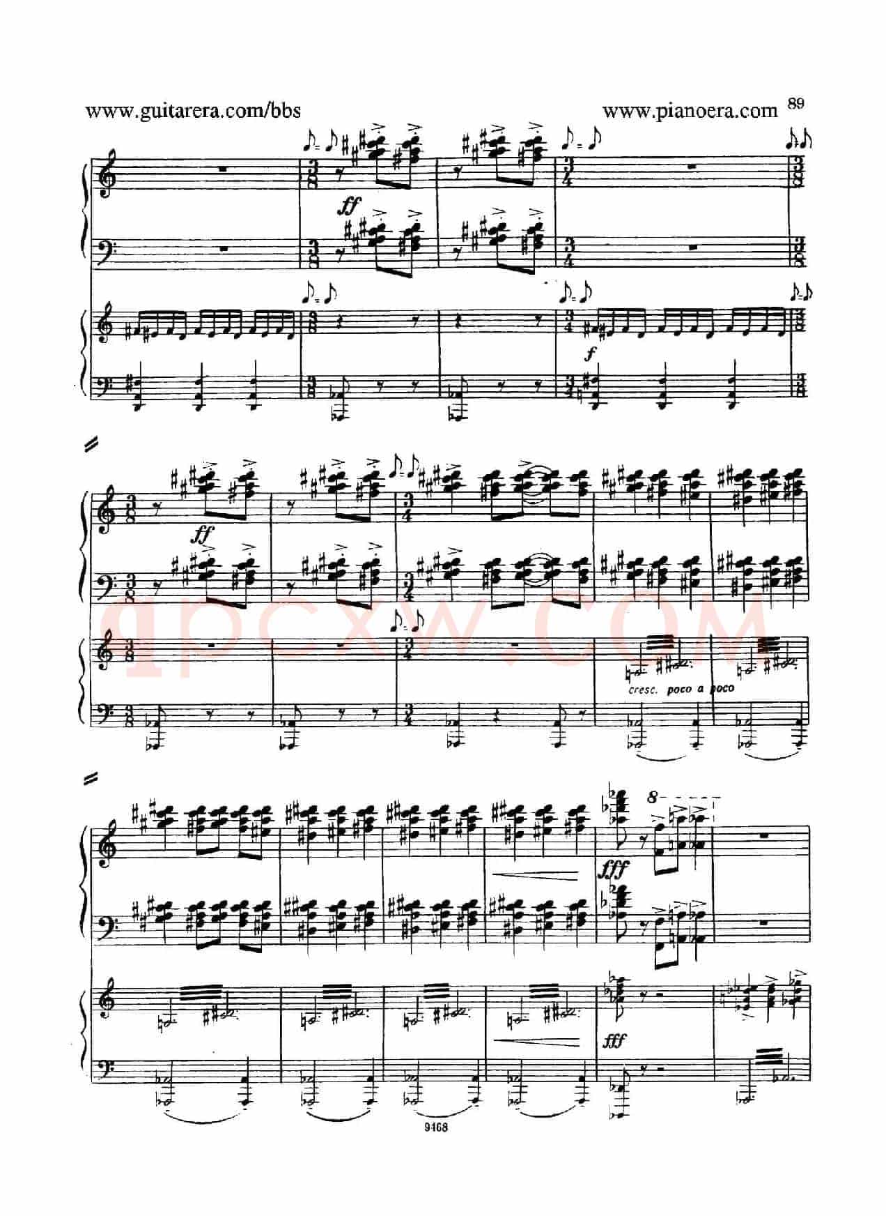 Piano Concerto in D-flat Major Op.37(降D大调钢琴协奏曲·Ⅲ·双钢琴)