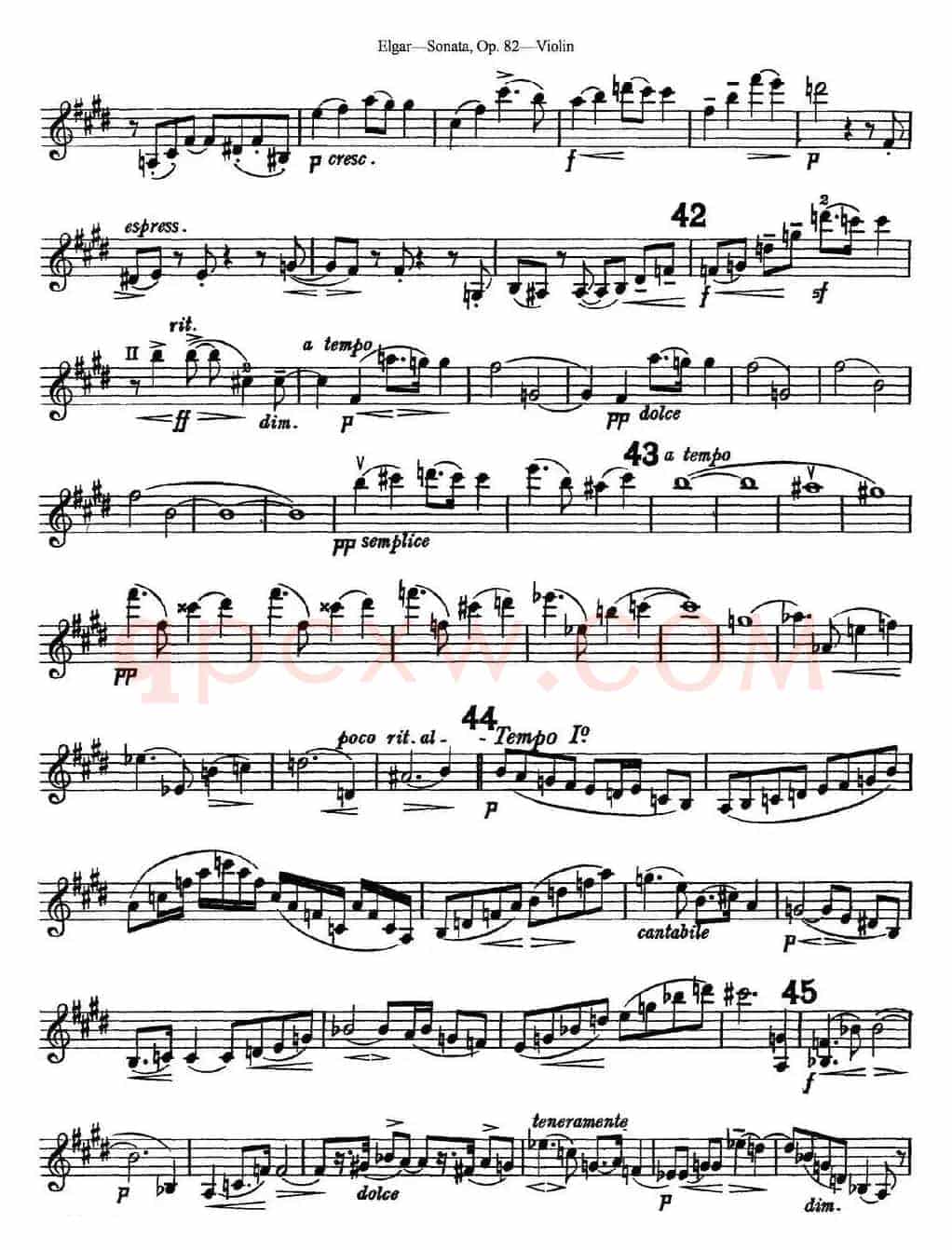 Violin Sonata Op.82