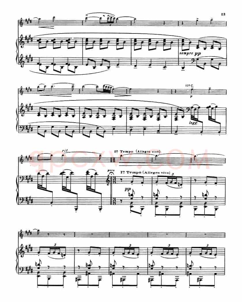  Suite of Spanish Folksongs: 6、JOTA（小提琴+钢琴伴奏）