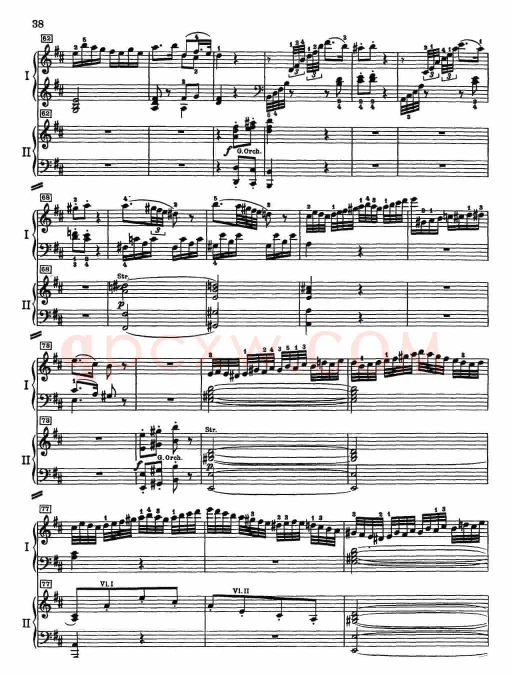 二十八部钢琴协奏曲 No.26（(P31-45）