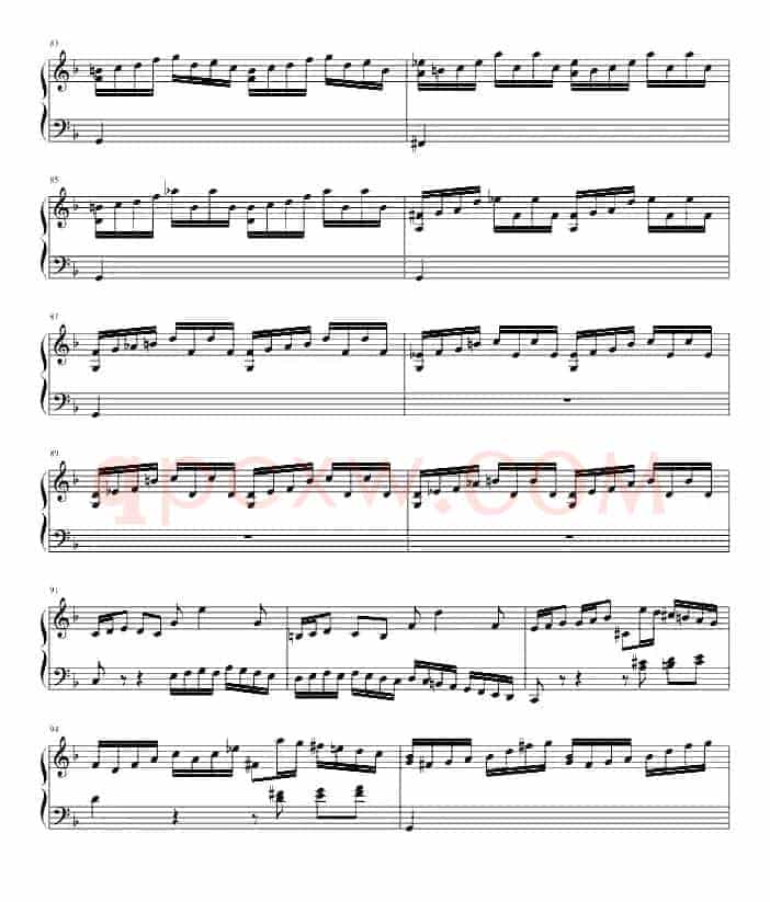 Concerto（巴赫第一键盘乐协奏）