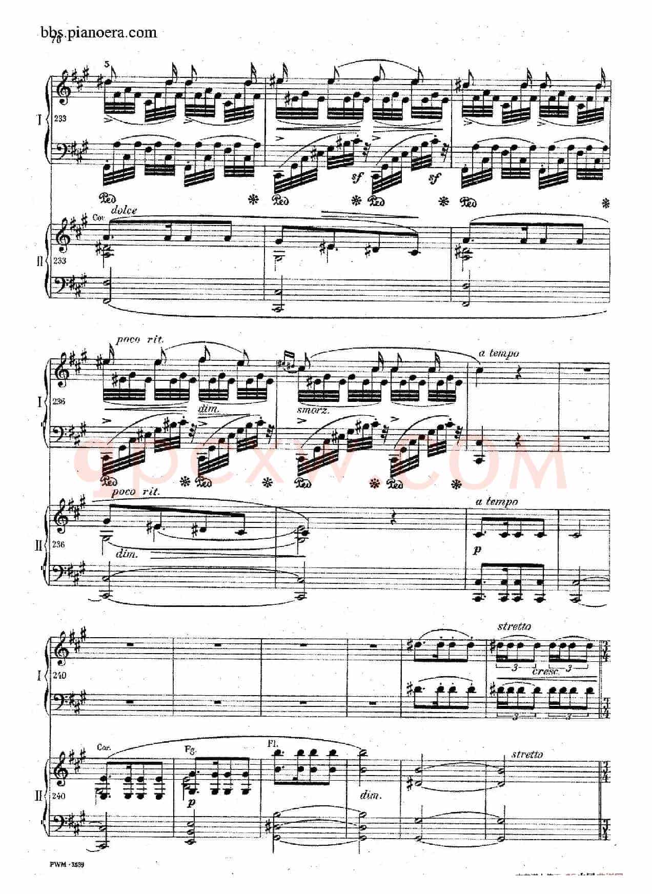 Grand Fantasy on Polish Airs Op.13(华丽的波兰民歌幻想曲·双钢琴版)