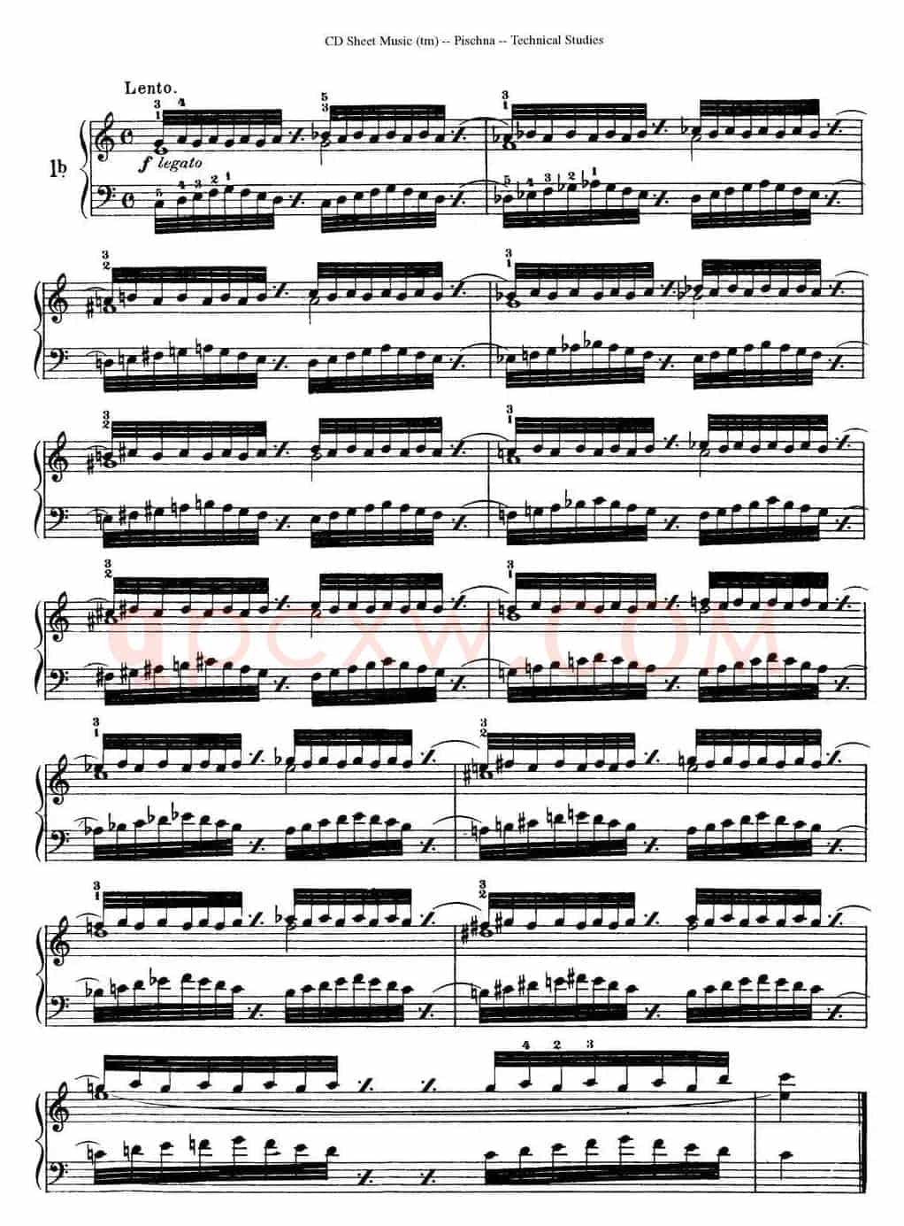 Technical Studies 60 Progressive Exercises (60首钢琴循序渐进练习曲 P1——10)