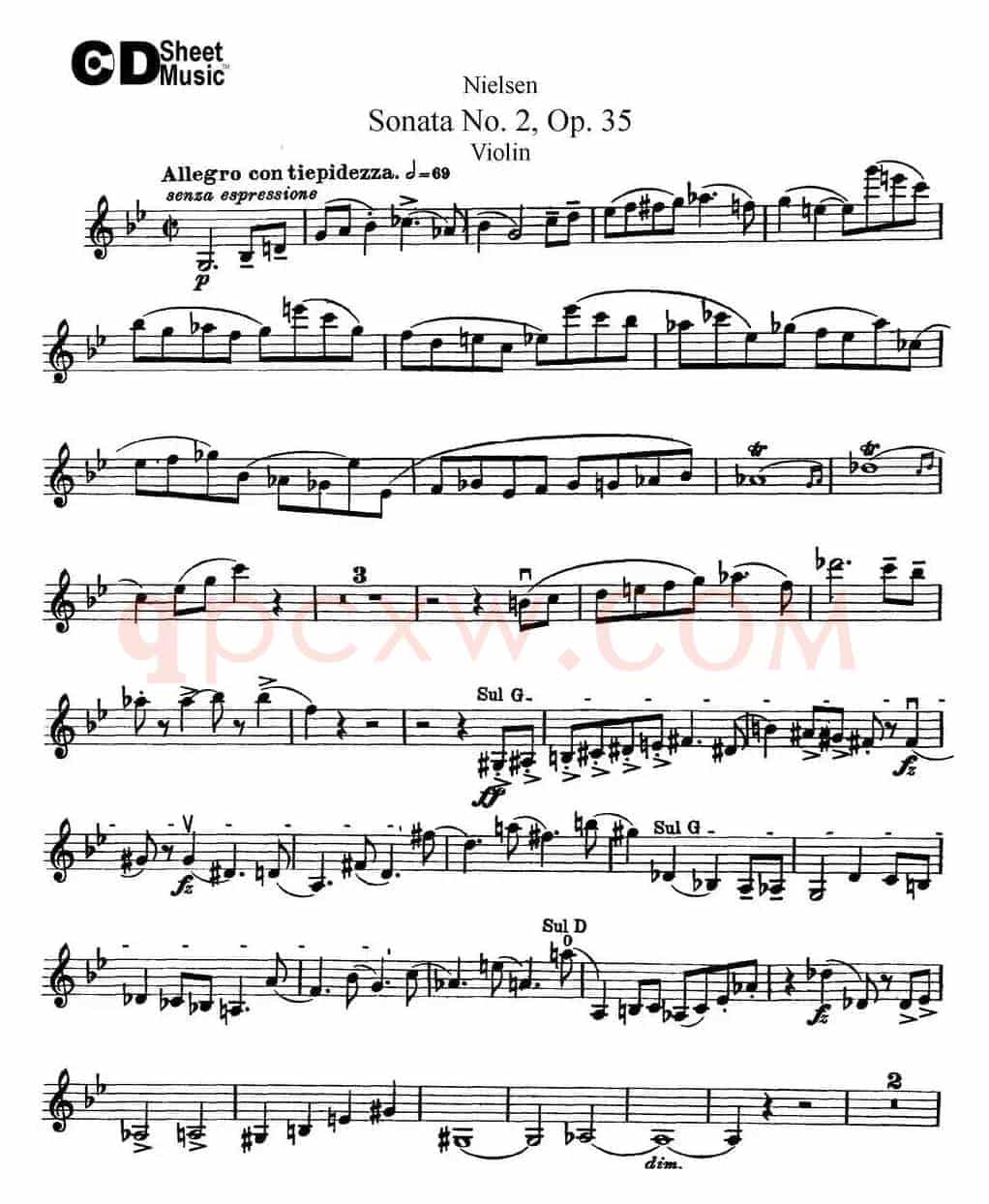 Violin Sonata No.2  Op.35