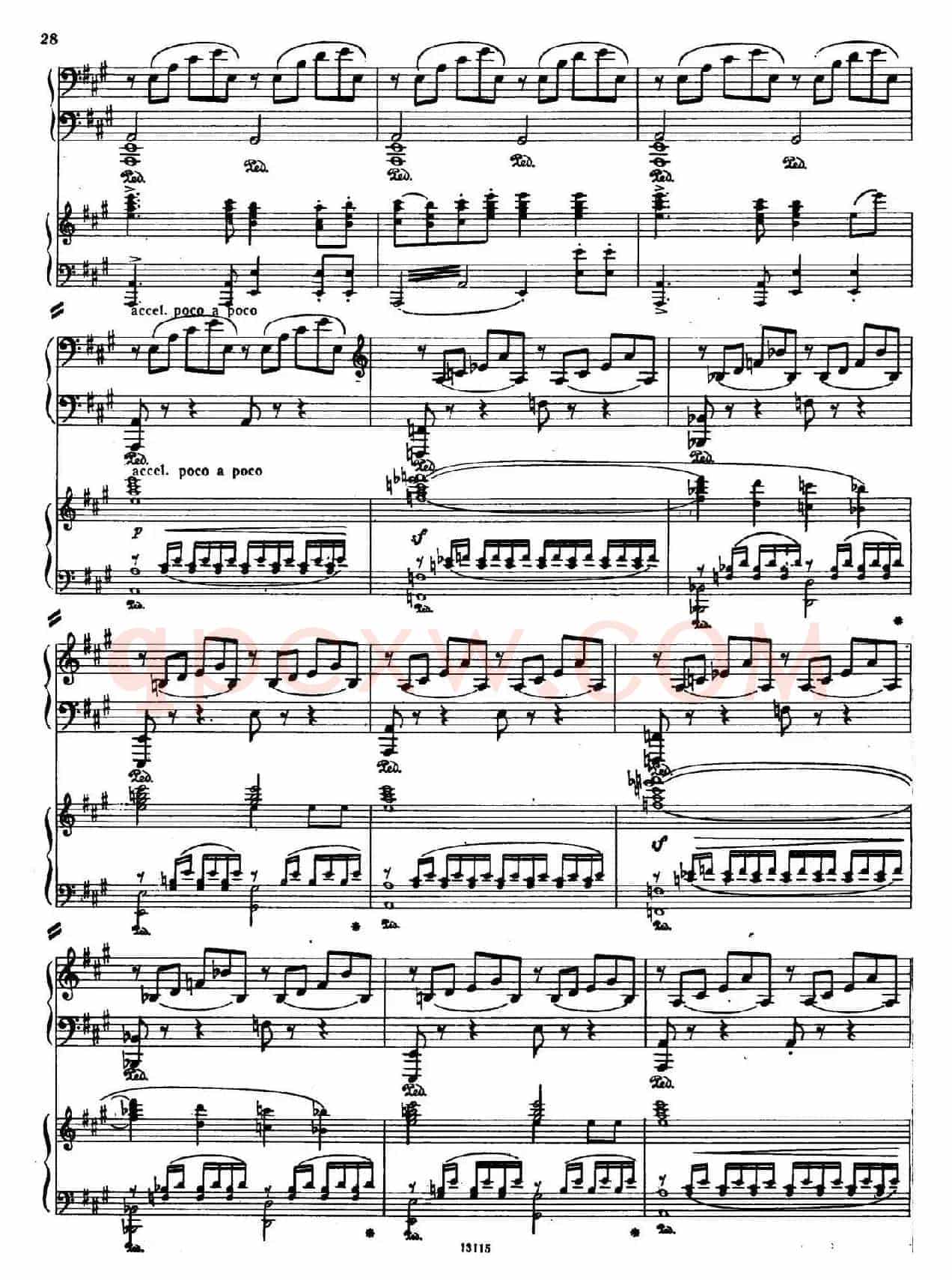 Piano Concerto in a Minor Op.54（a小调钢琴协奏曲·双钢琴）