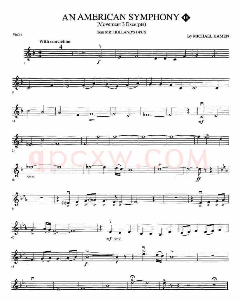 AN AMERICAN SYMPHONY