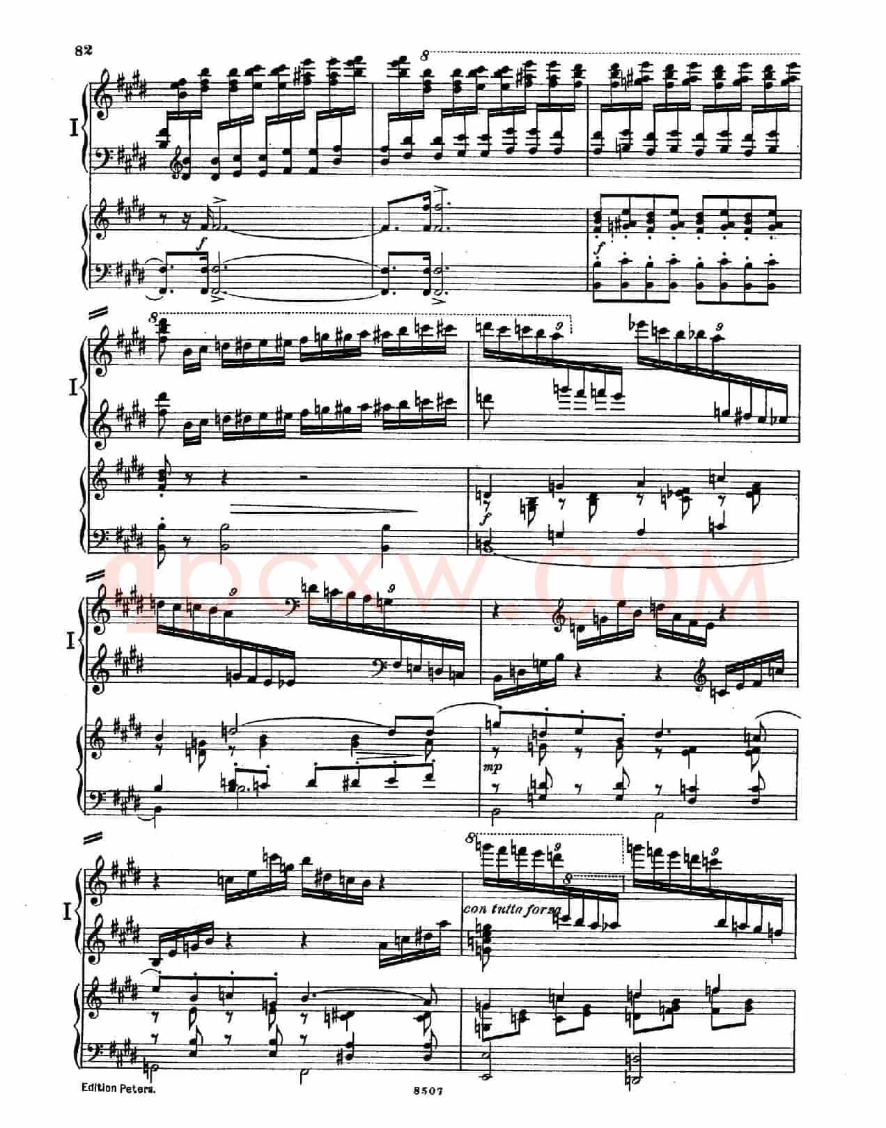 Piano Concerto in E Major Op.59(E大调钢琴协奏曲·双钢琴·第四乐章)
