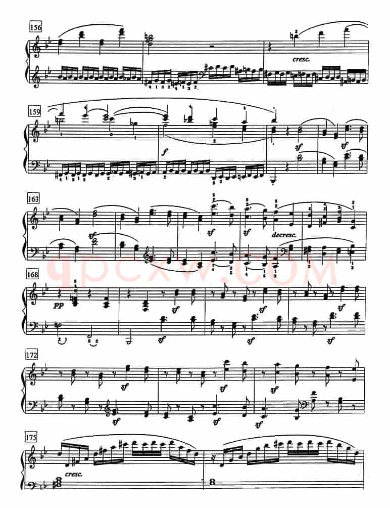 钢琴教程第七级 大型乐曲（降B大调奏鸣曲 Op.22 第一乐章）