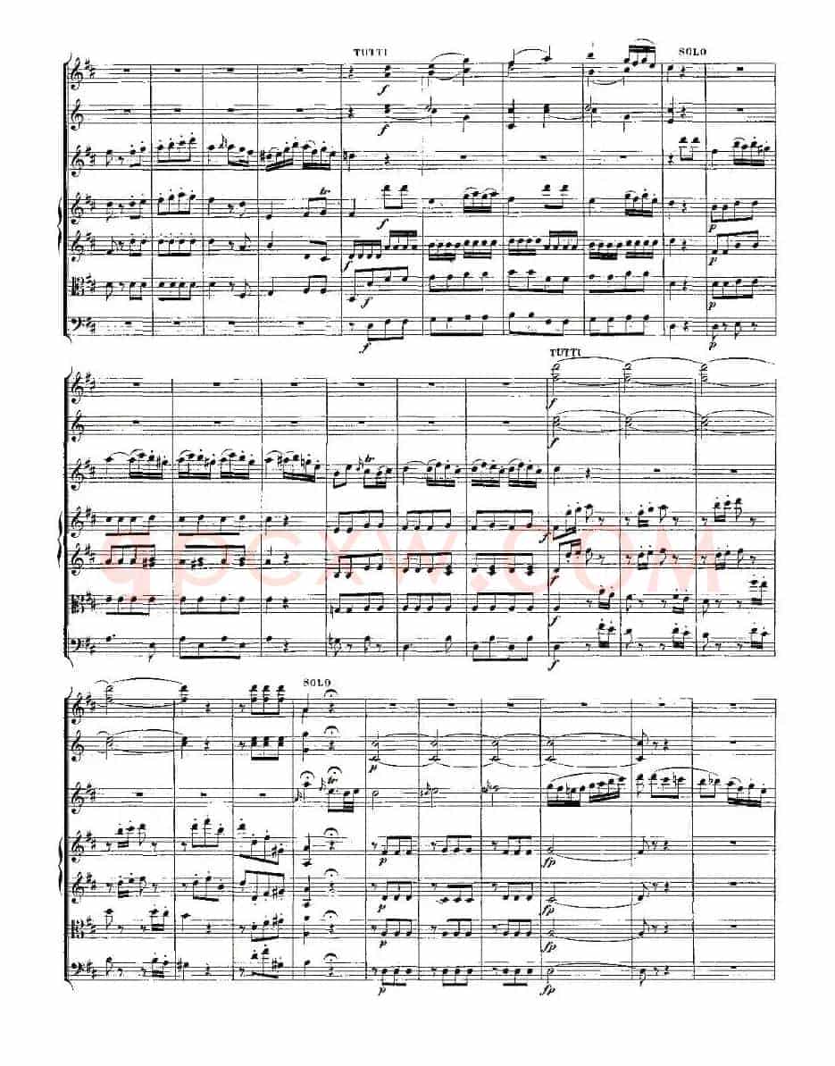 Concerto in D for Flute, K.314(D大调长笛协奏曲)