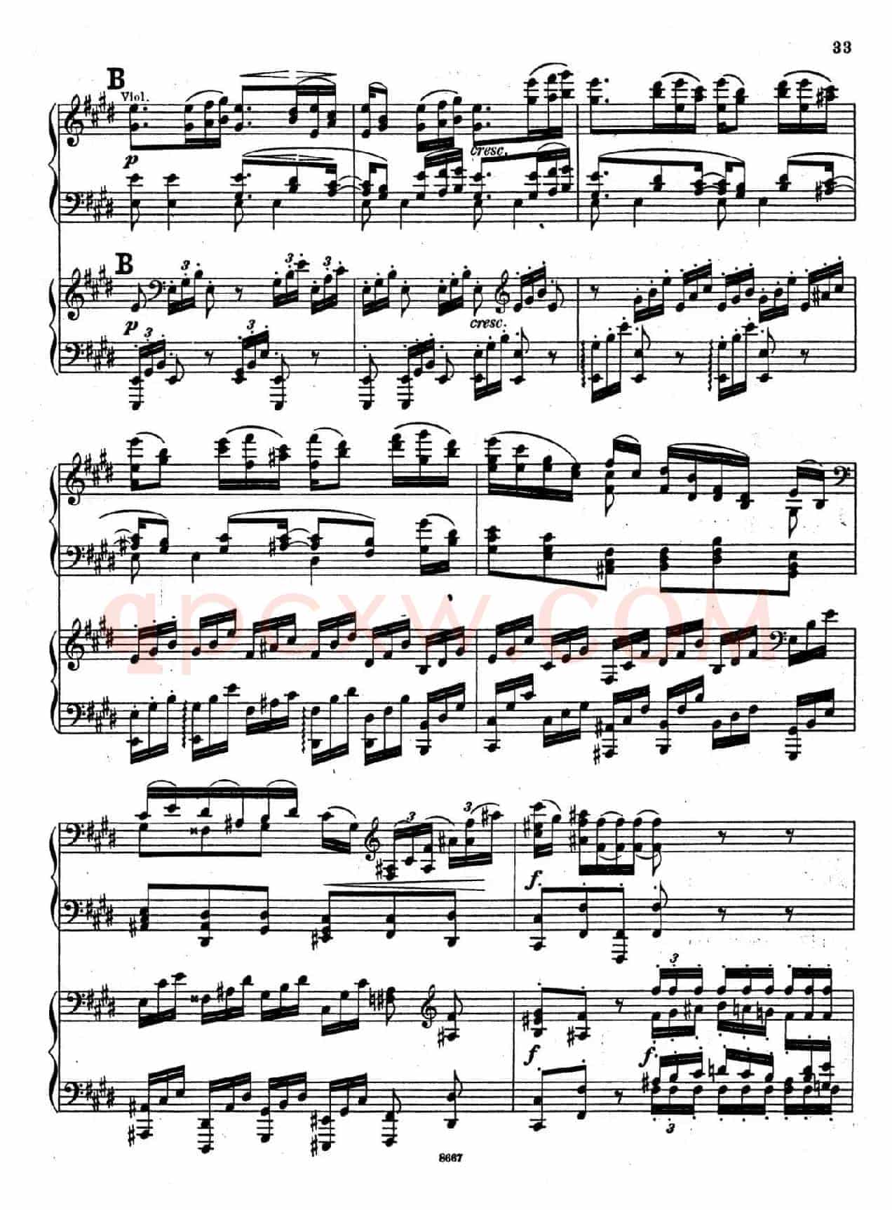 Symphony No.4 in e Minor Op.98(e小调第四交响曲·双钢琴)