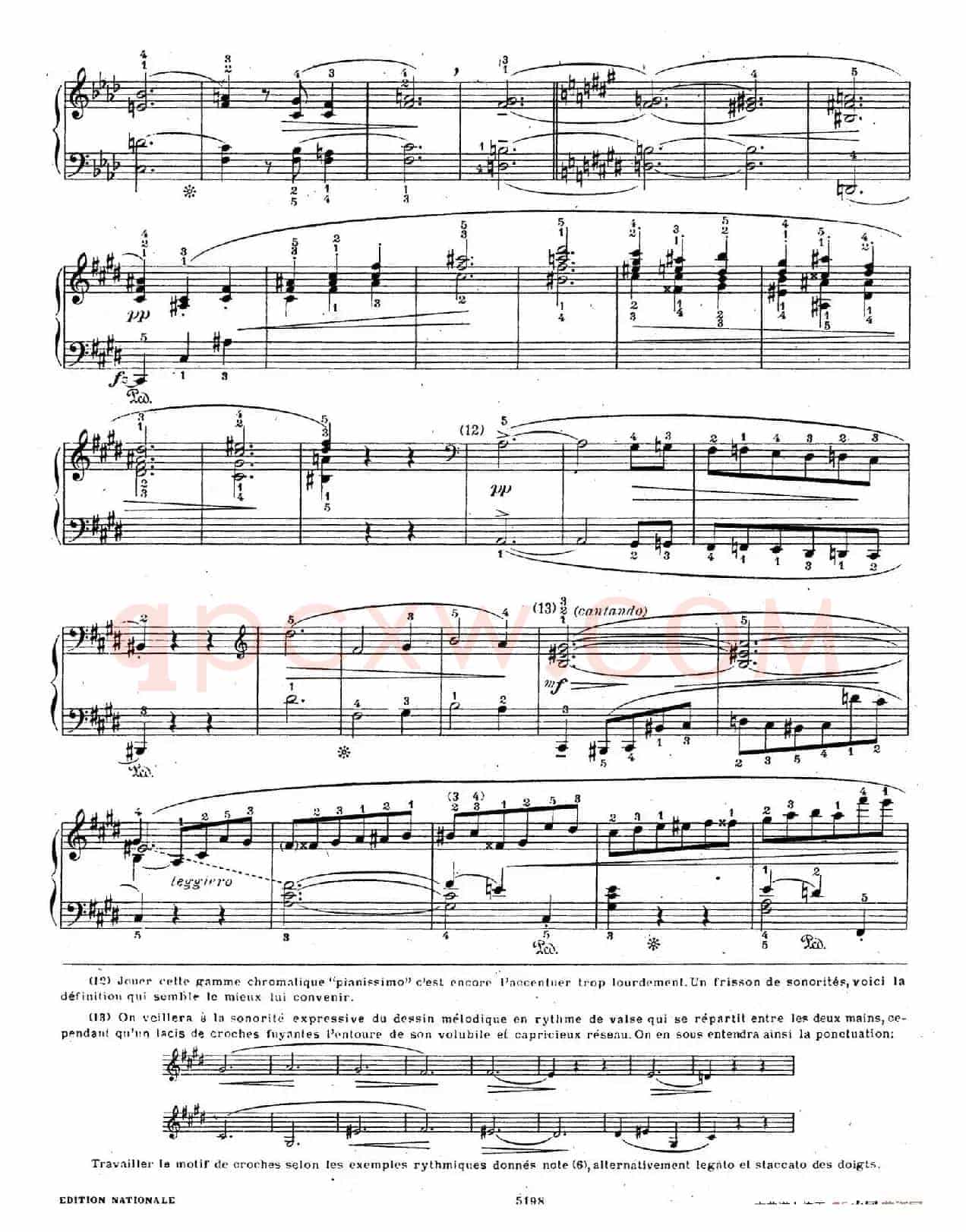Scherzo No.4 in E Major Op.54(E大调第四谐谑曲·柯尔托教学版)