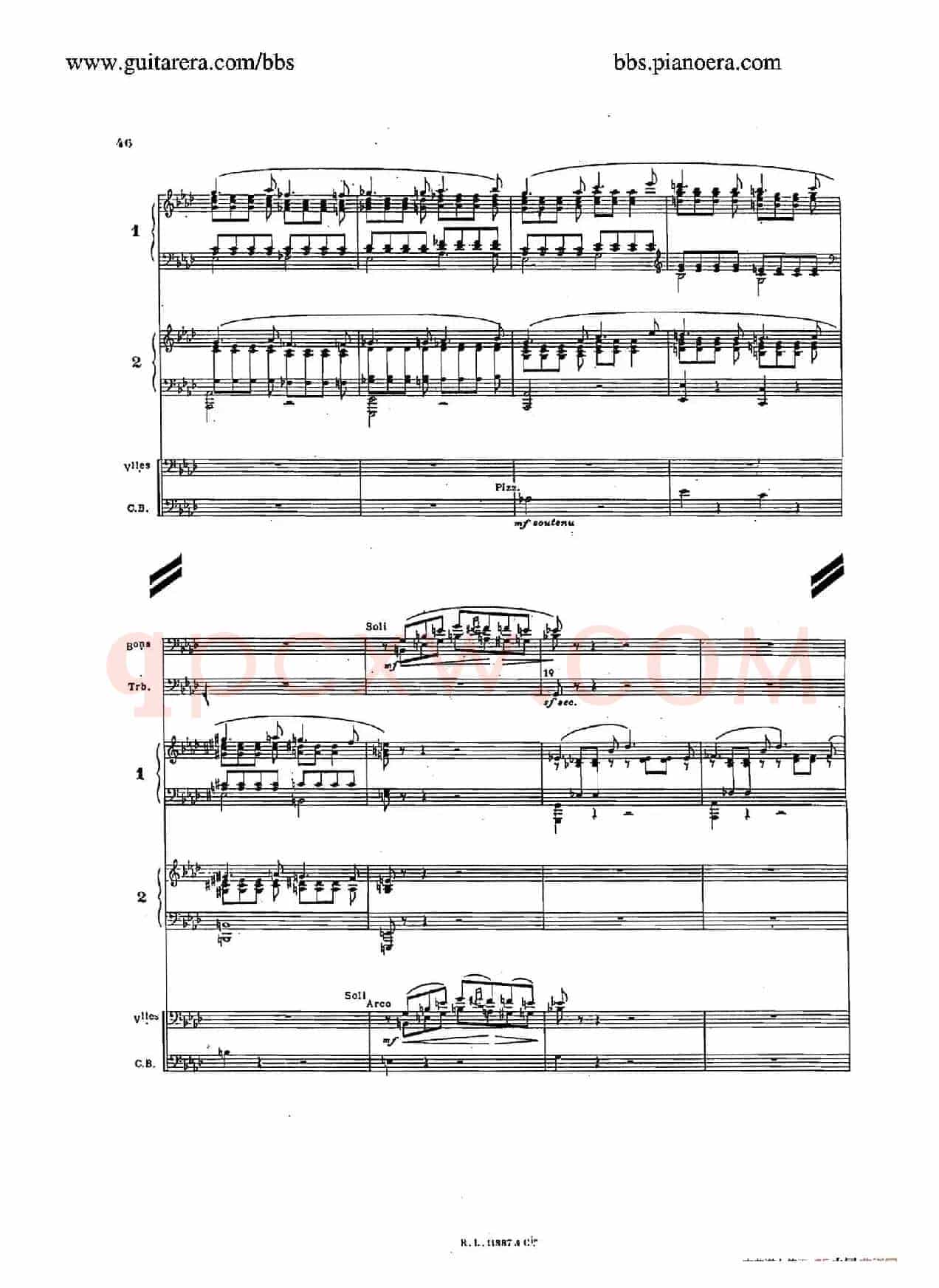 Concerto for 2 Pianos in d Minor(d小调双钢琴协奏曲·总谱)