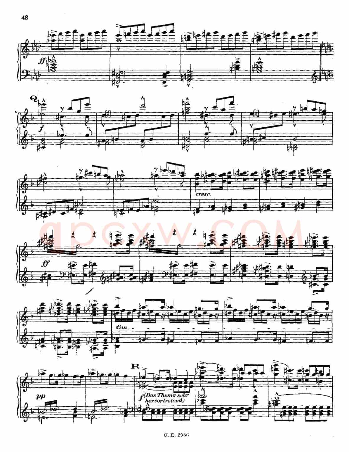 Symphony No.3 in d Minor - Solo Piano(d小调第三交响曲·钢琴独奏版·Ⅳ)
