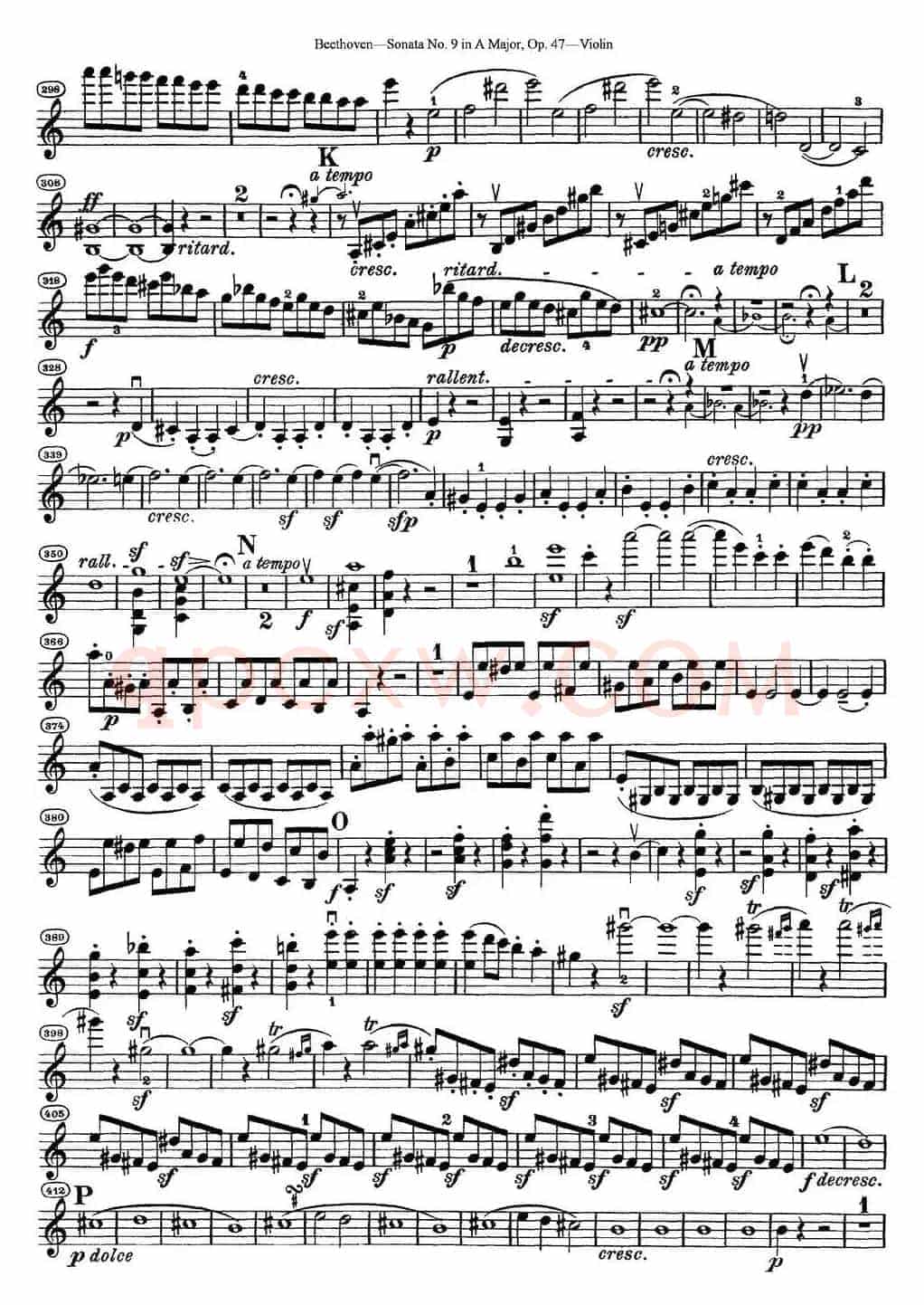 Violin Sonata No.9 in A Major Op.47