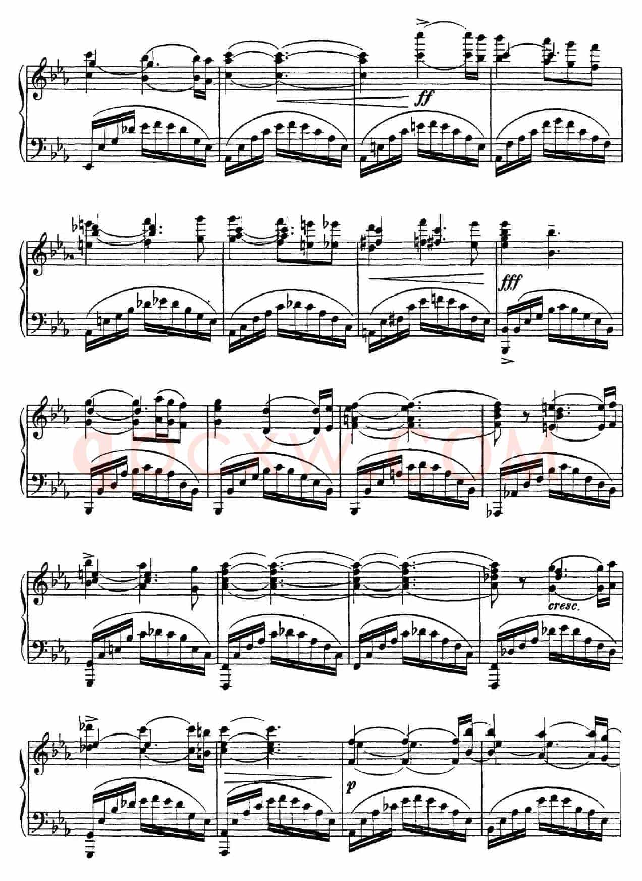 Quatre Etudes Op.41 Op.1(4首练习曲·1)