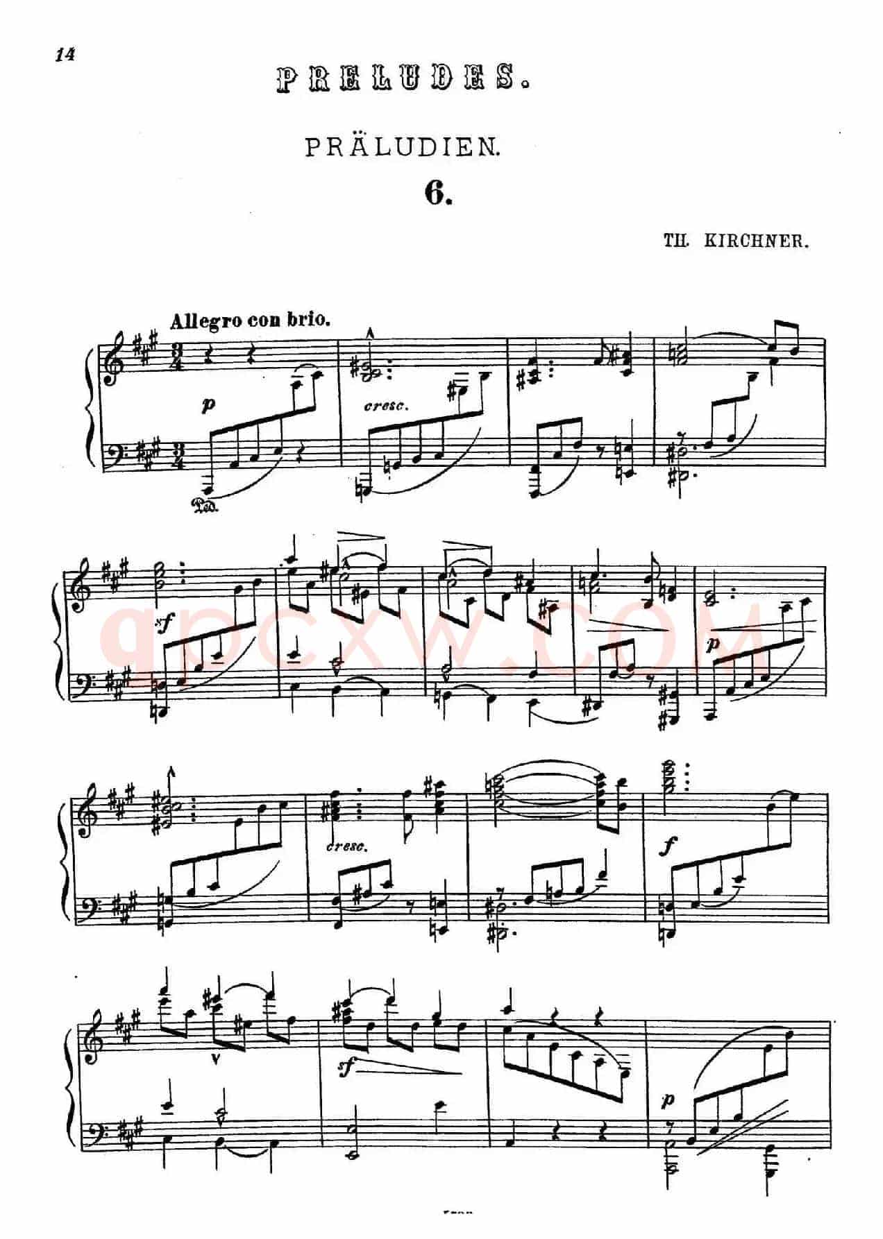 16 Preludes Op.9（16首前奏曲·6）