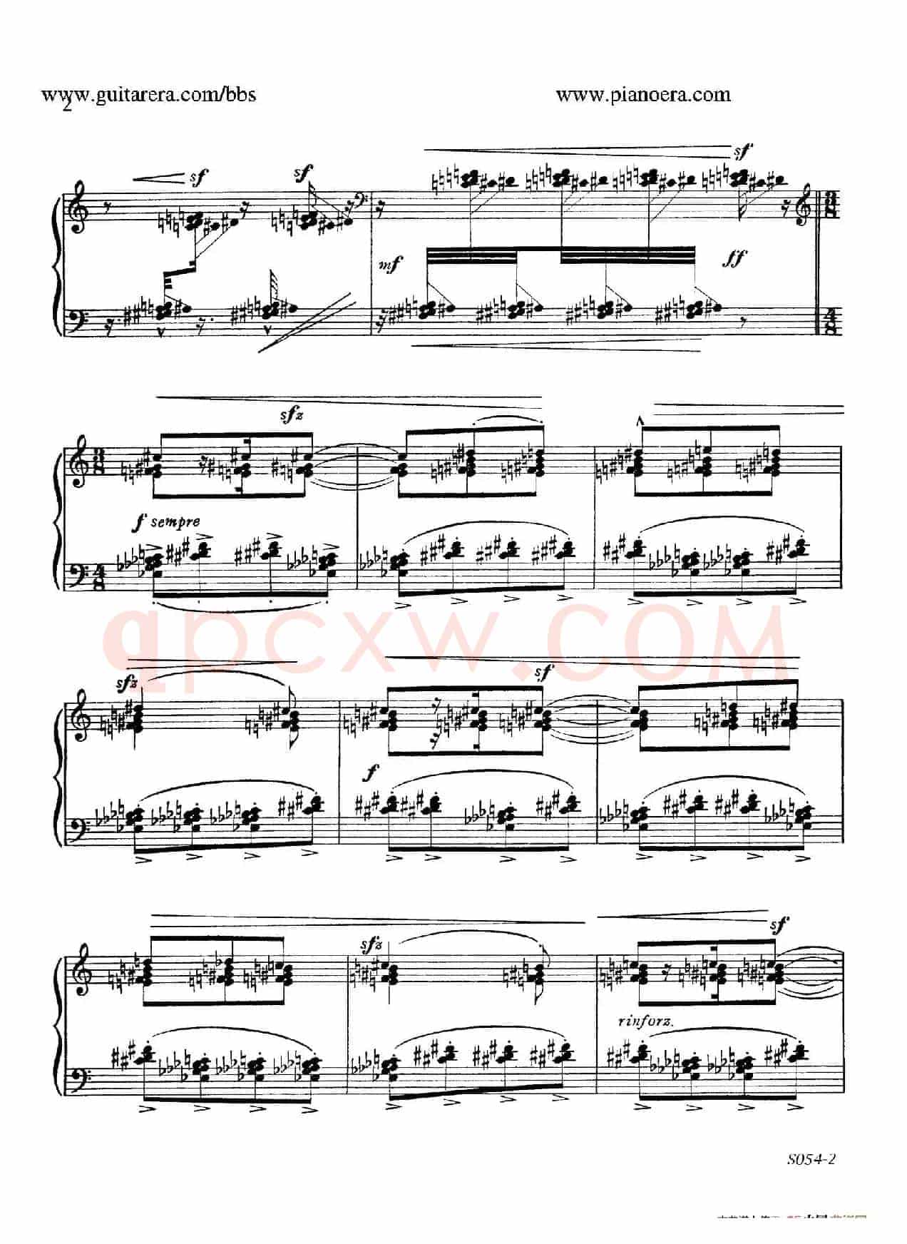 Danse Sauvage Op.13 No.2(野人之舞)
