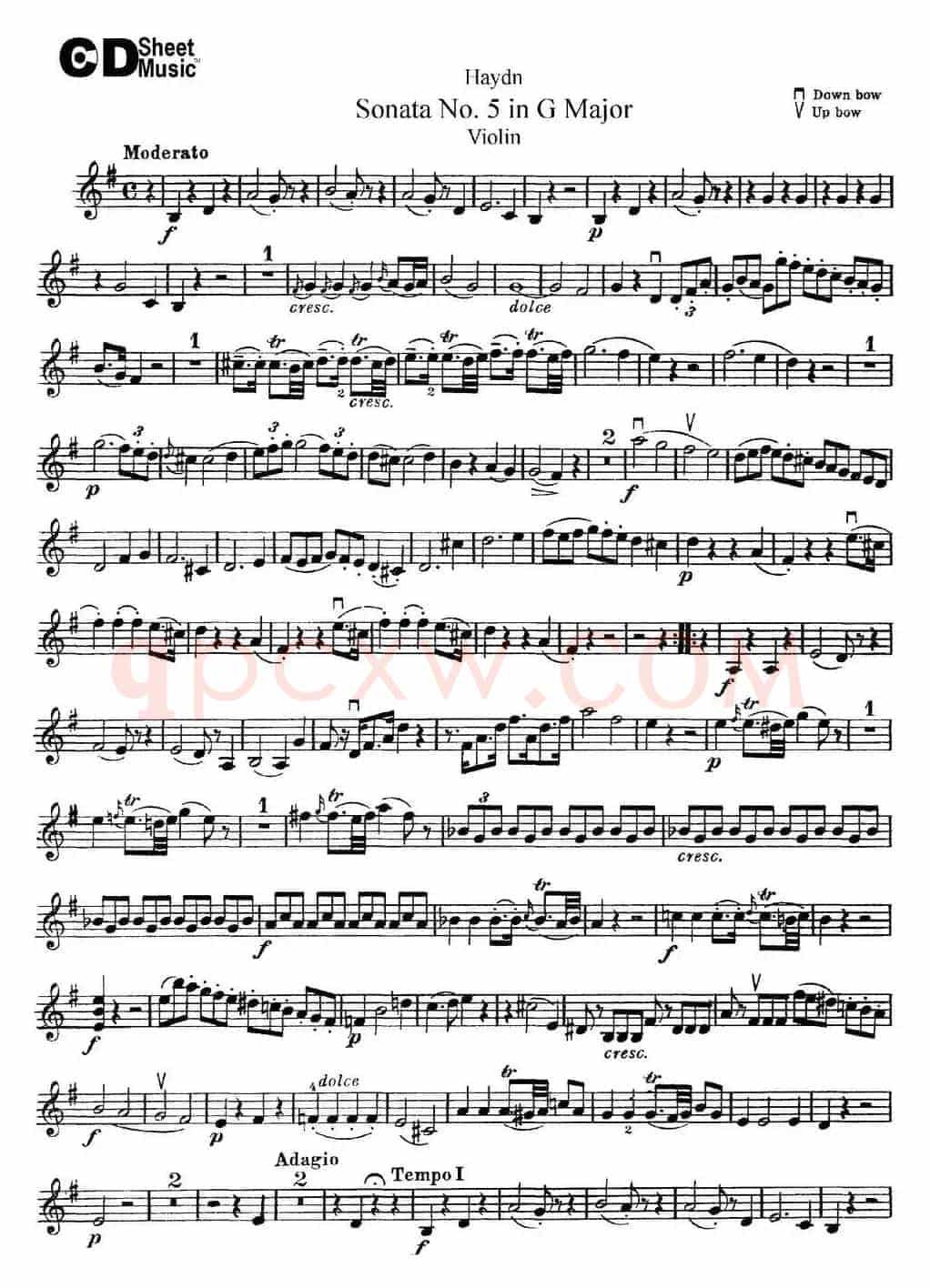 Violin Sonata No.5 in G Major