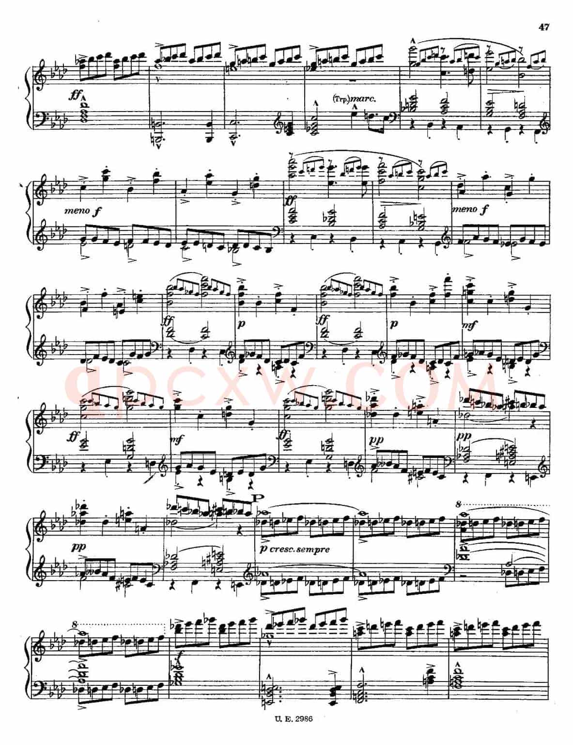 Symphony No.3 in d Minor - Solo Piano(d小调第三交响曲·钢琴独奏版·Ⅳ)