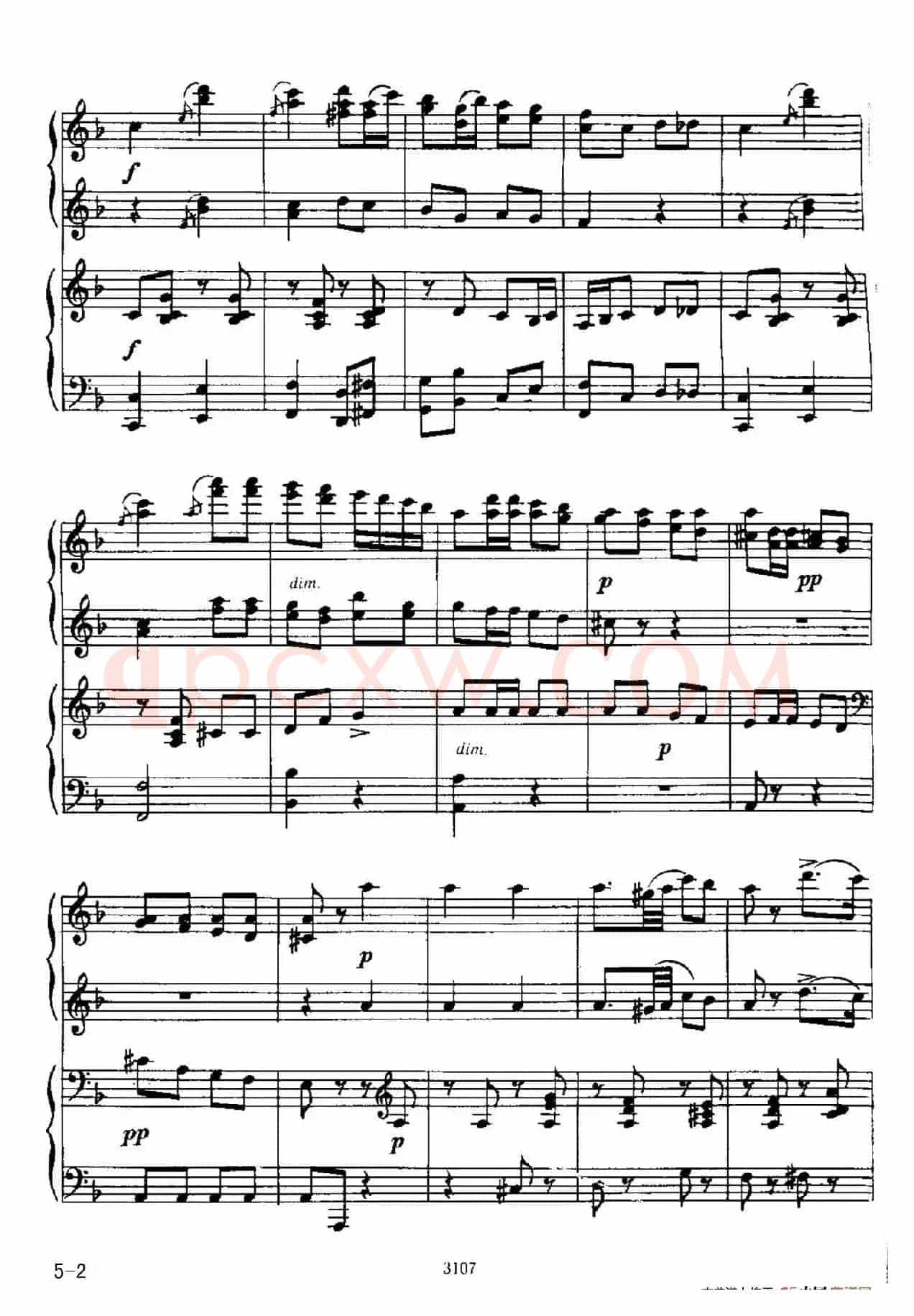 Polka in d Minor(d小调波尔卡·四手联弹)