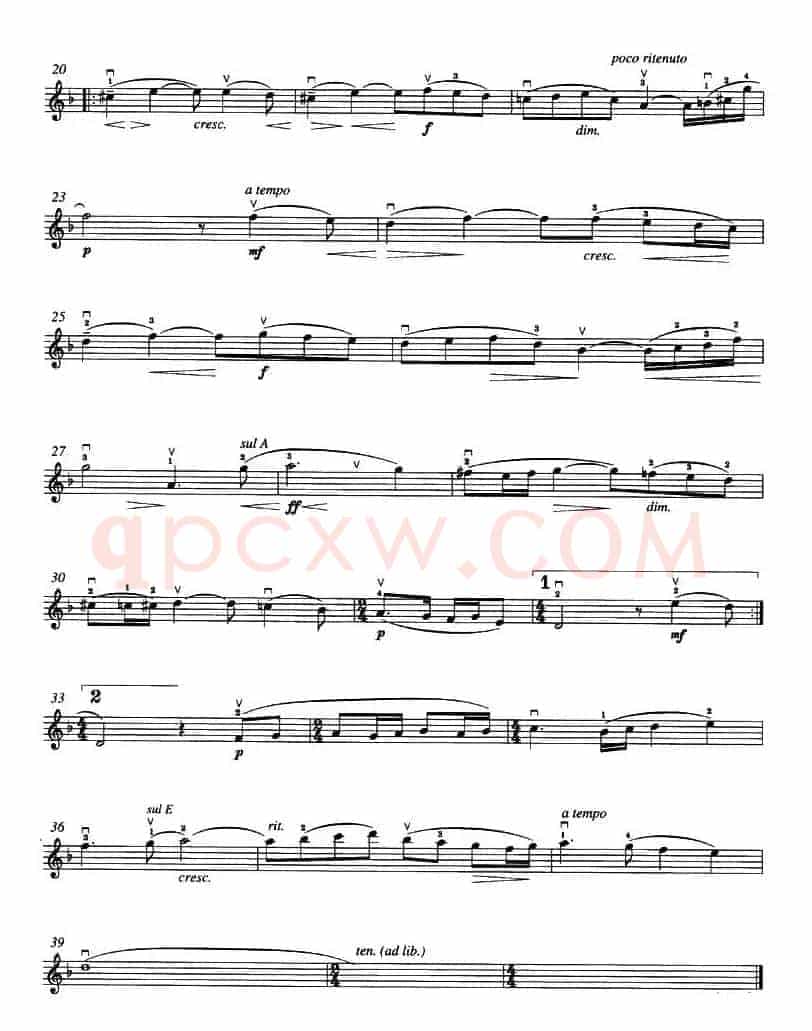 Vocalise Op.34 No.14（版本二）