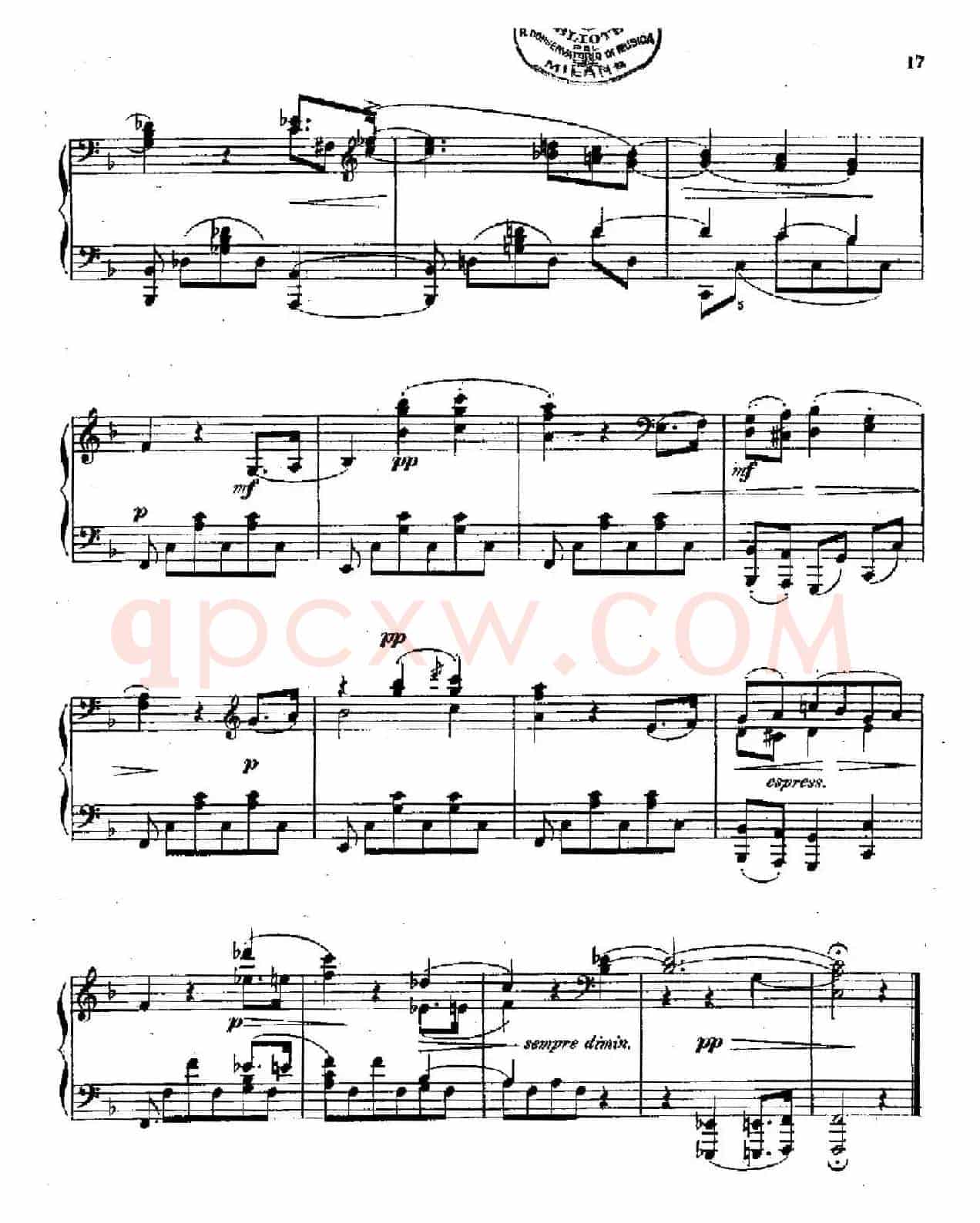 Vier Elegien Op.37（4首悲歌·4）
