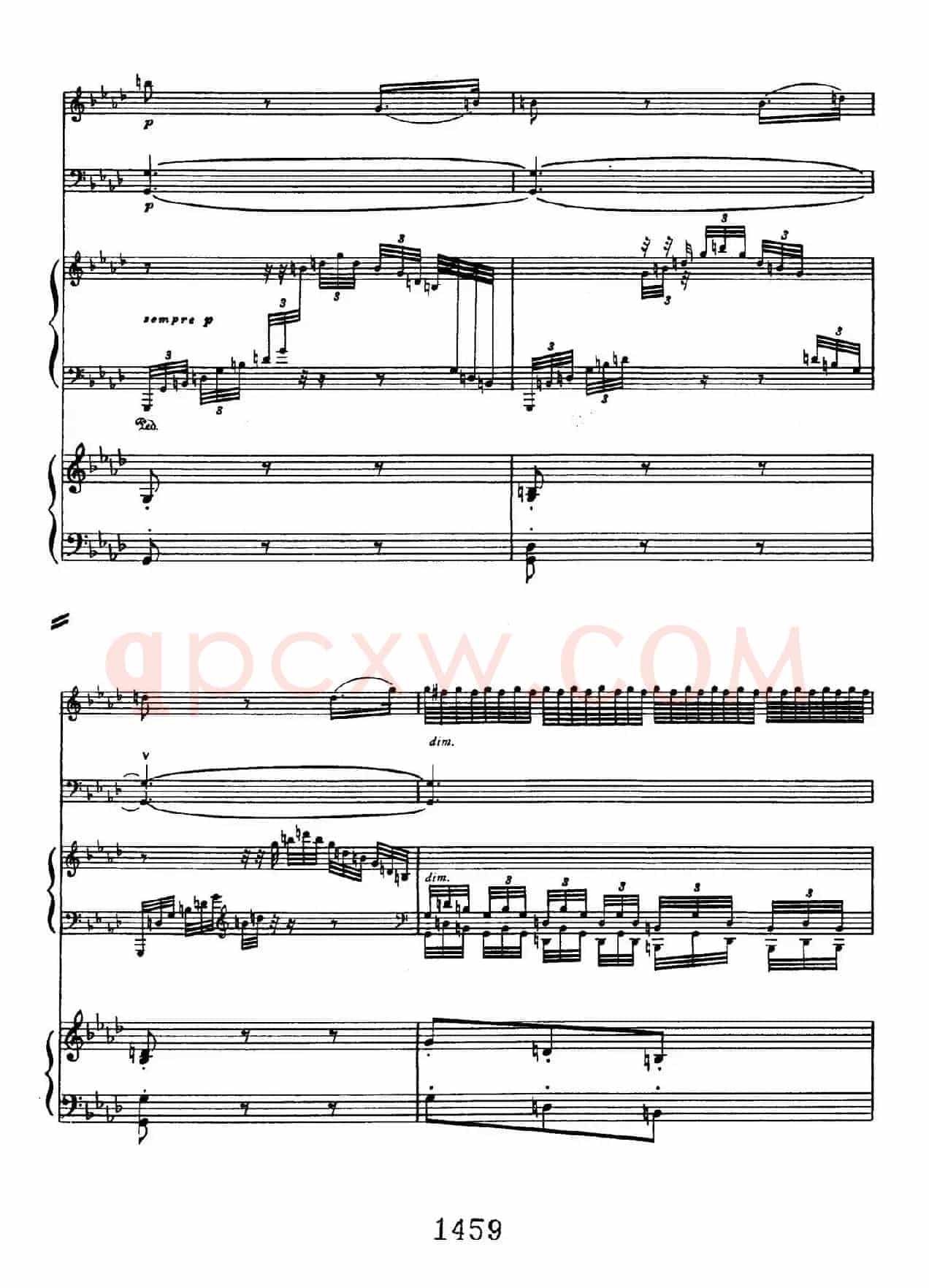 Triple Concerto in C Major Op.56(C大调三重协奏曲·双钢琴·Ⅱ)