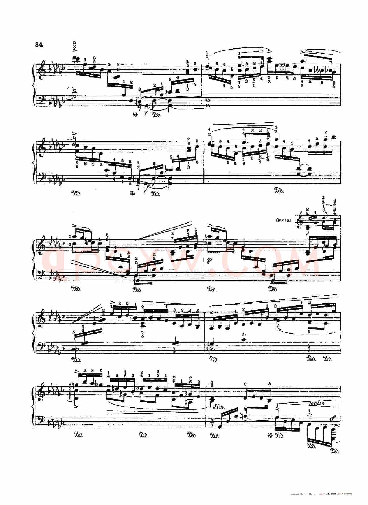 53首以肖邦练习曲为素材而作的练习曲（No.16A）
