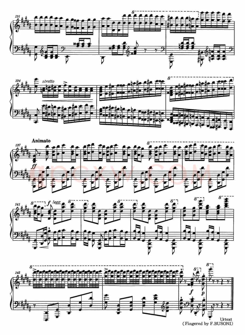 6首帕格尼尼大练习曲（La Campanella）