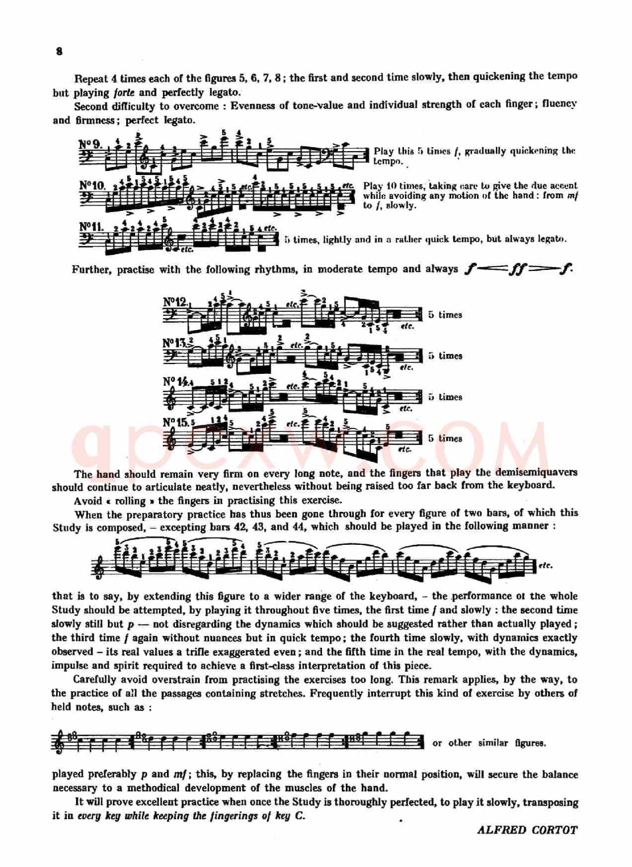 12 Etudes Op.10 柯尔托教学版(12首练习曲·1)