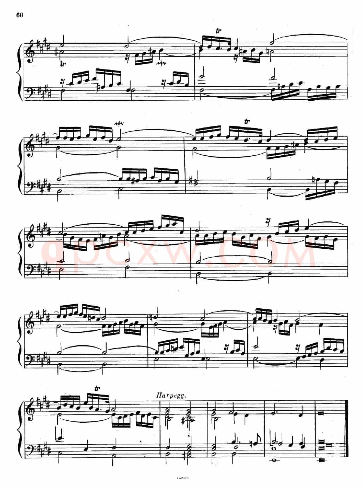 Suite No.5 in E Major HWV 430(E大调第五组曲)