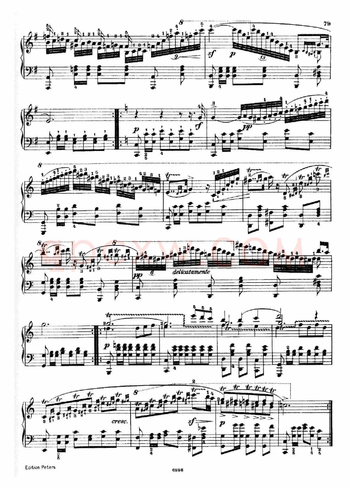 School of the Virtuoso Op.365(60首钢琴高级练习曲·33)